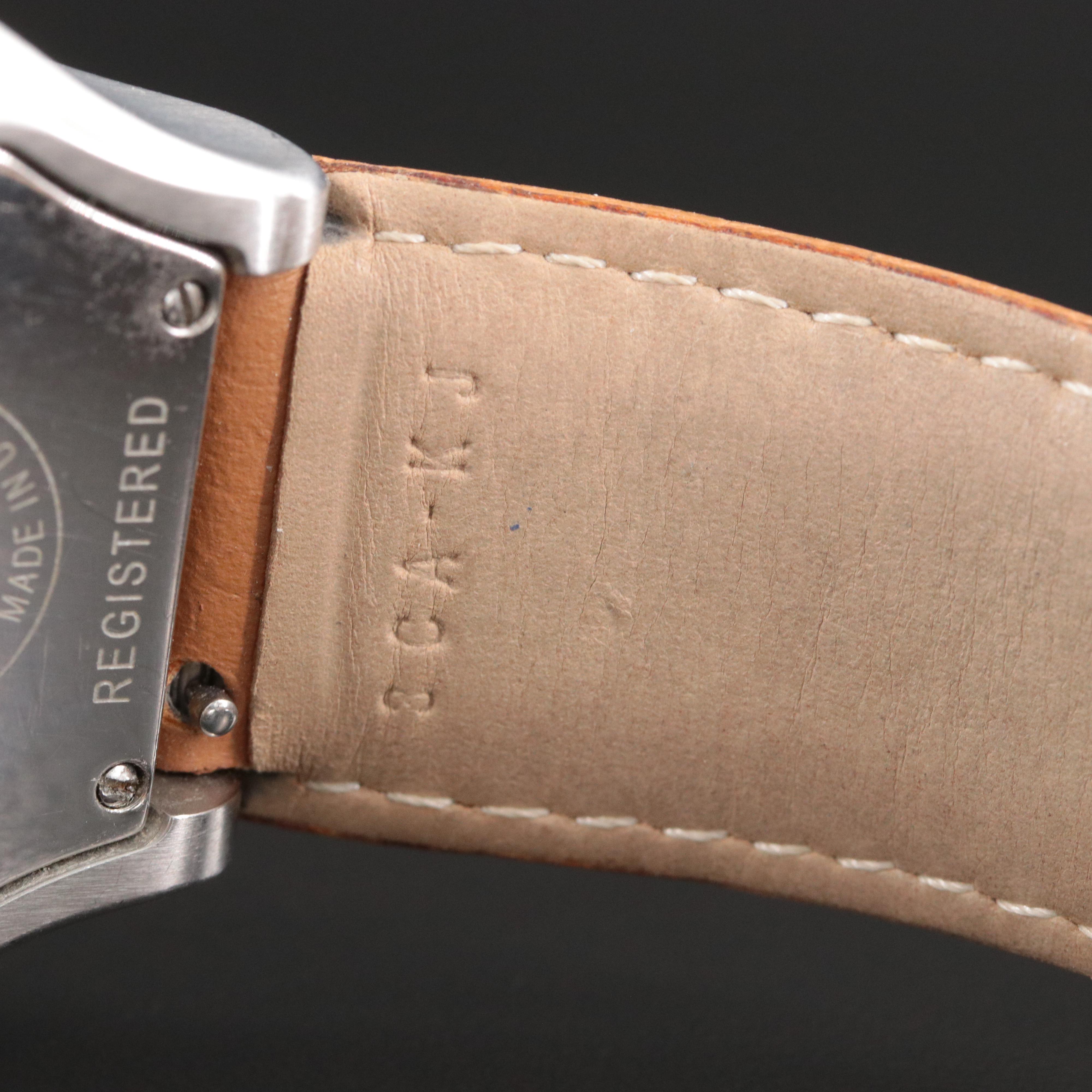 Philip Stein Teslar Dual-Time Chronograph Watch