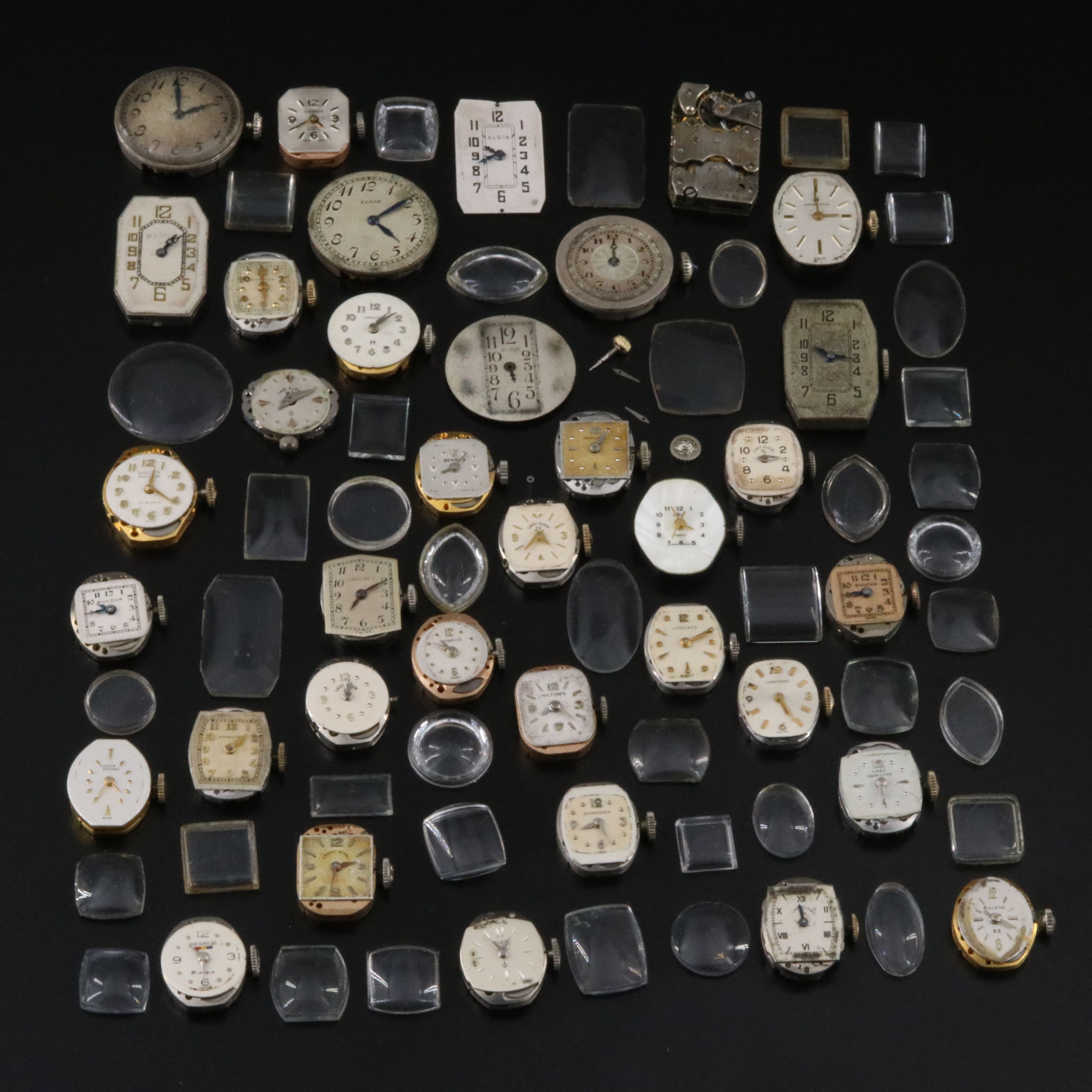 Lot of Vintage Watch Movements