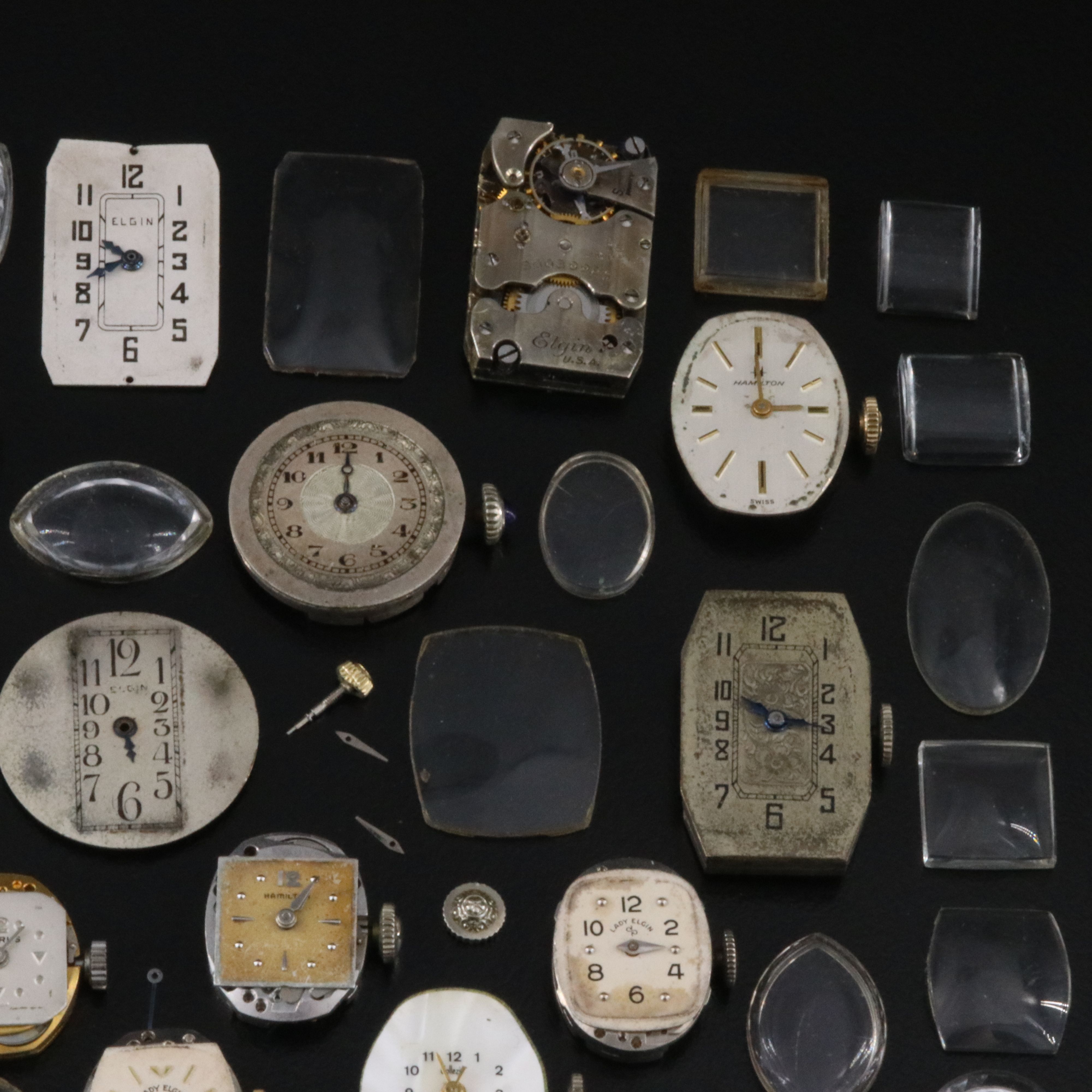Lot of Vintage Watch Movements