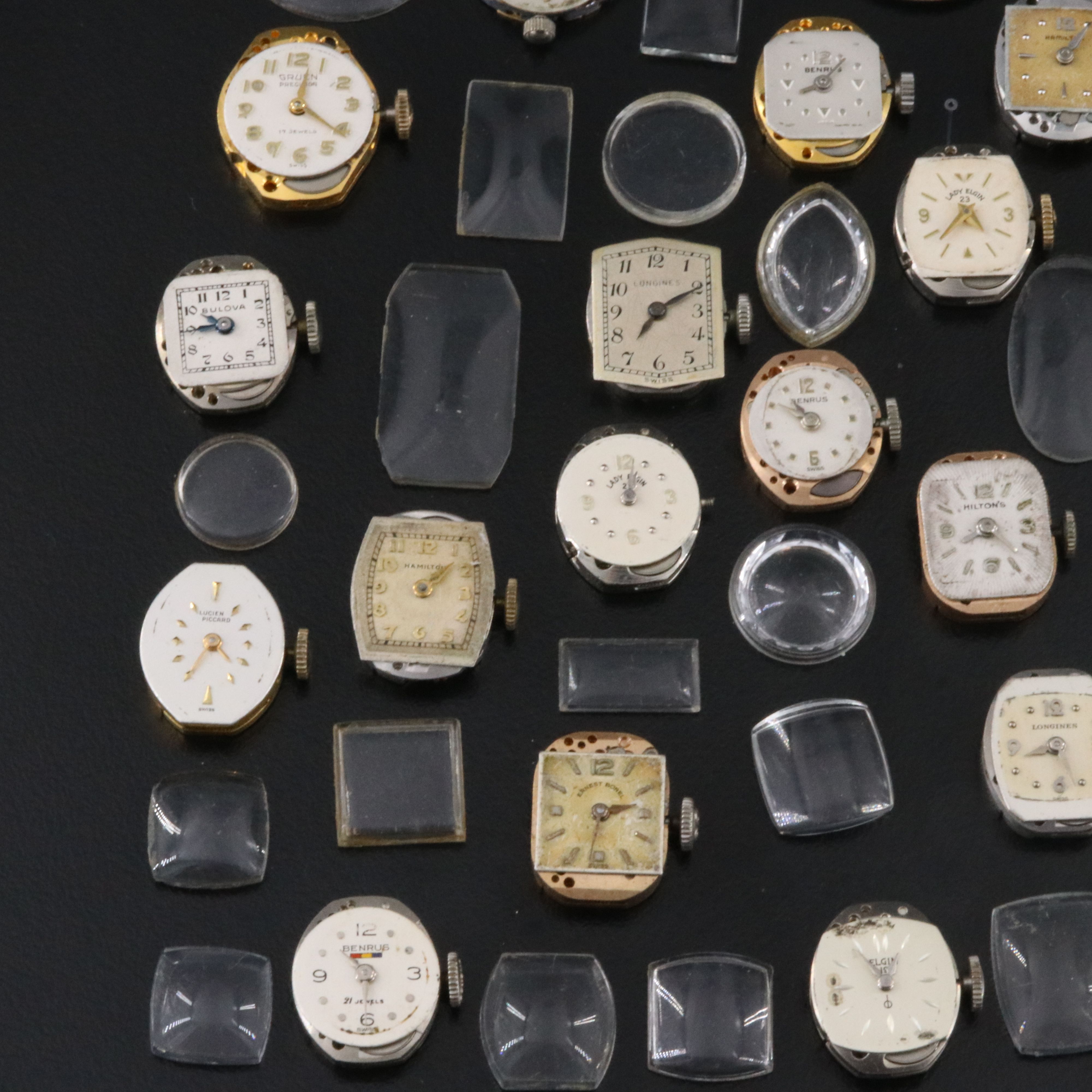 Lot of Vintage Watch Movements