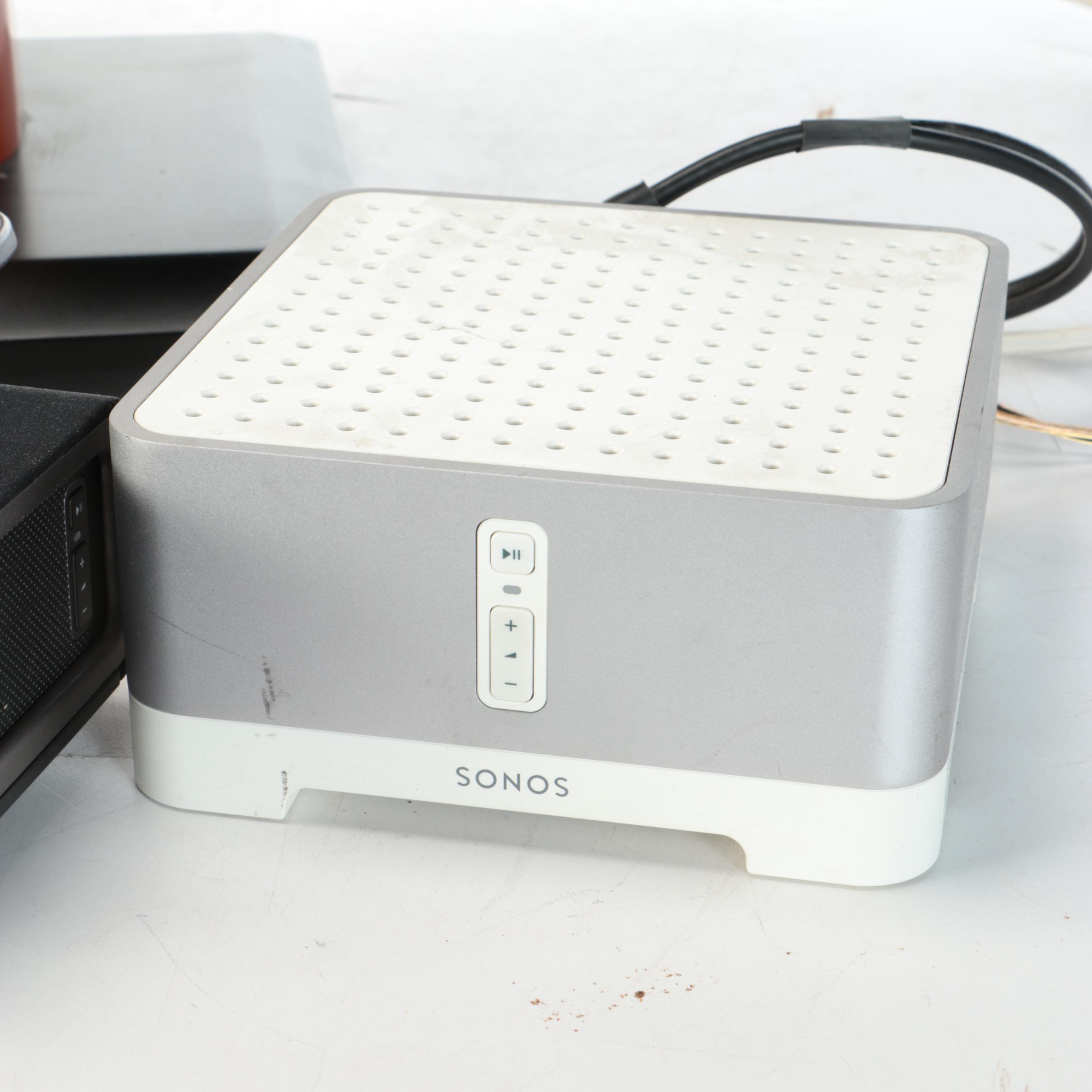 Sonos Playbar and KEF Q100 Bookshelf Speakers