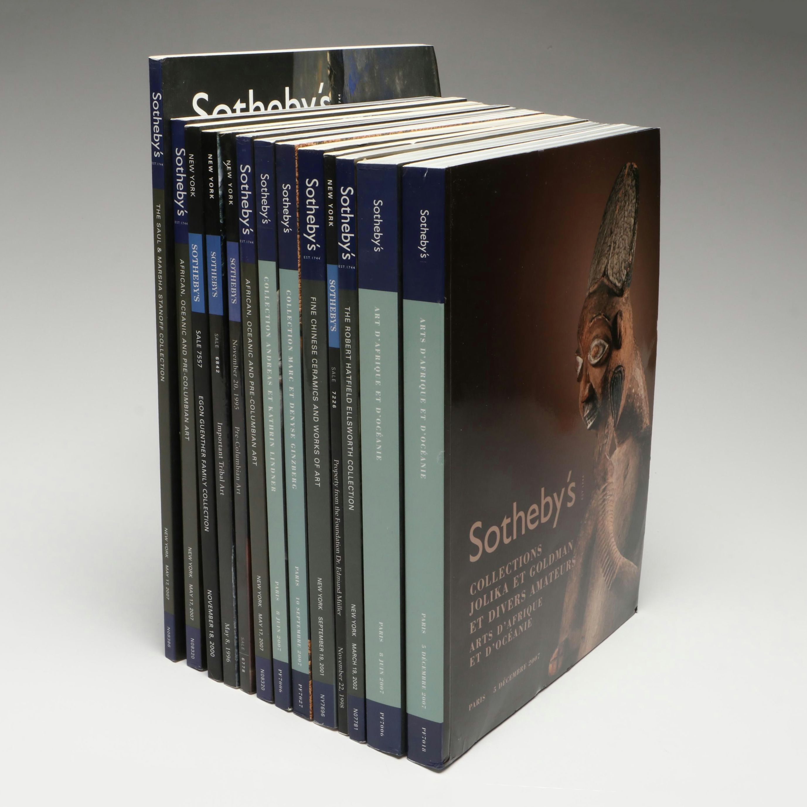Sotheby's Catalogs Featuring "African, Oceanic and Pre-Columbian Art"