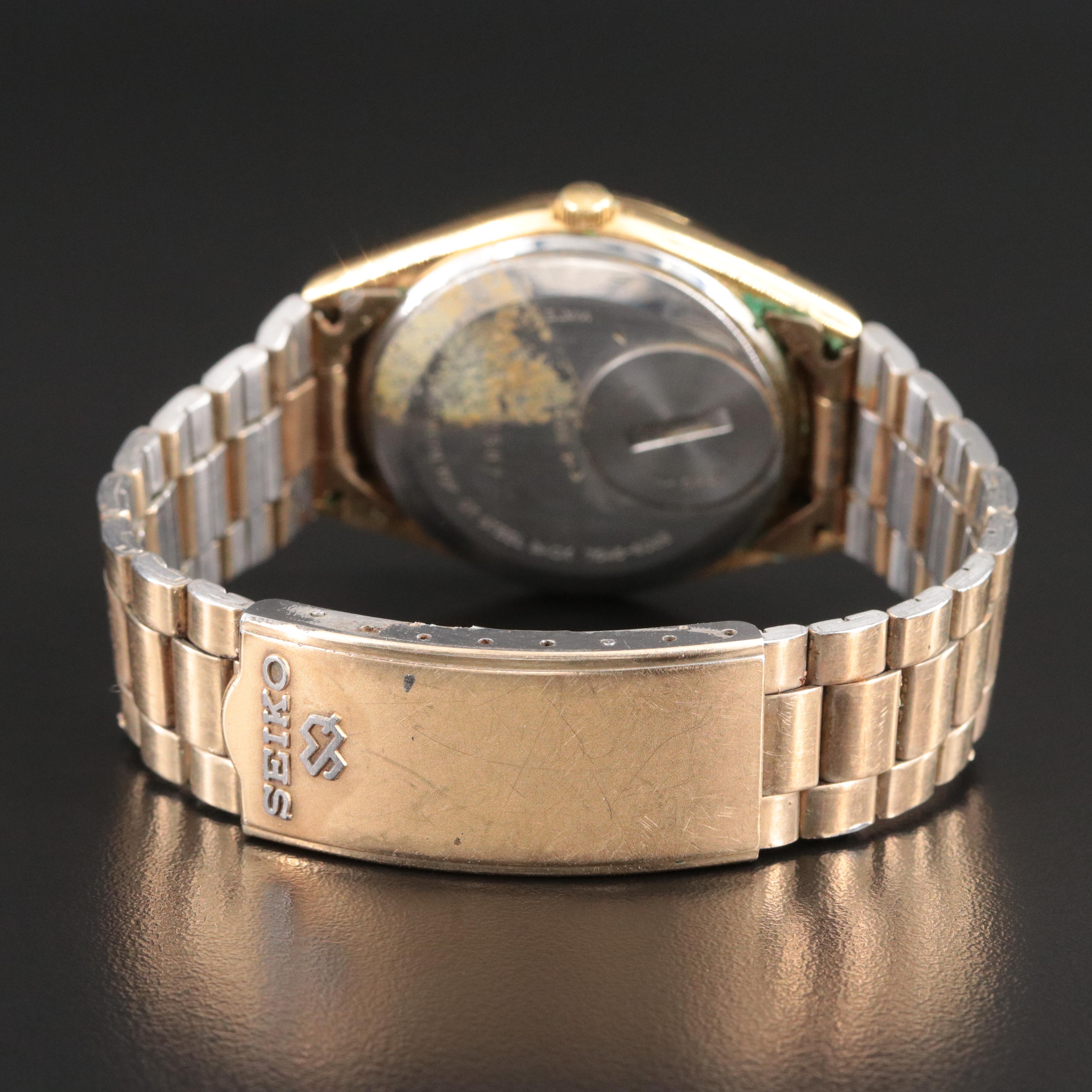 Seiko SQ Railroad Approved Watch