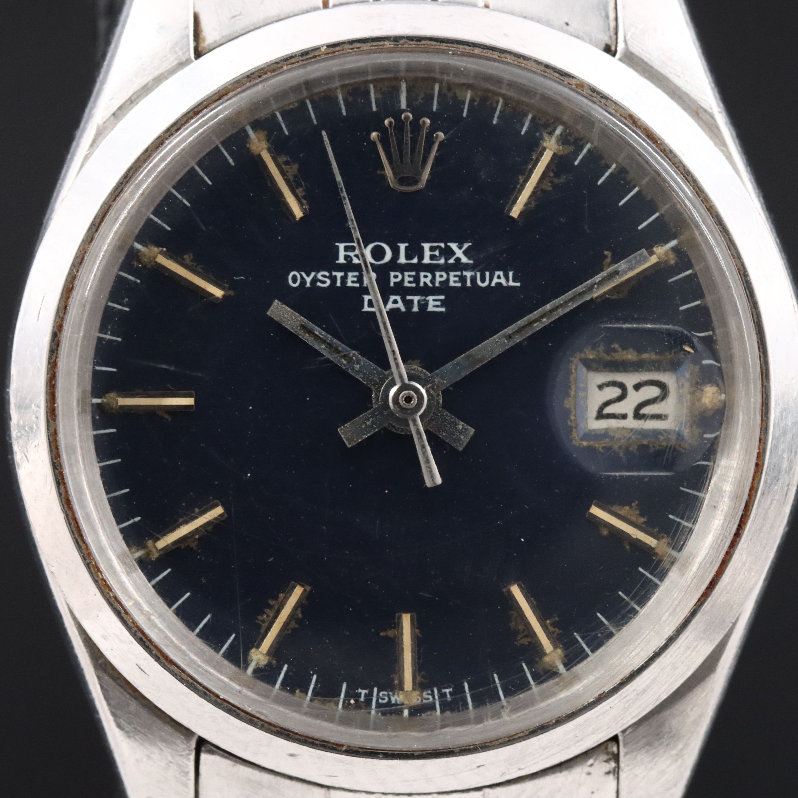 Rolex Oyster Perpetual Date 6516 Vintage Watch c.1969
