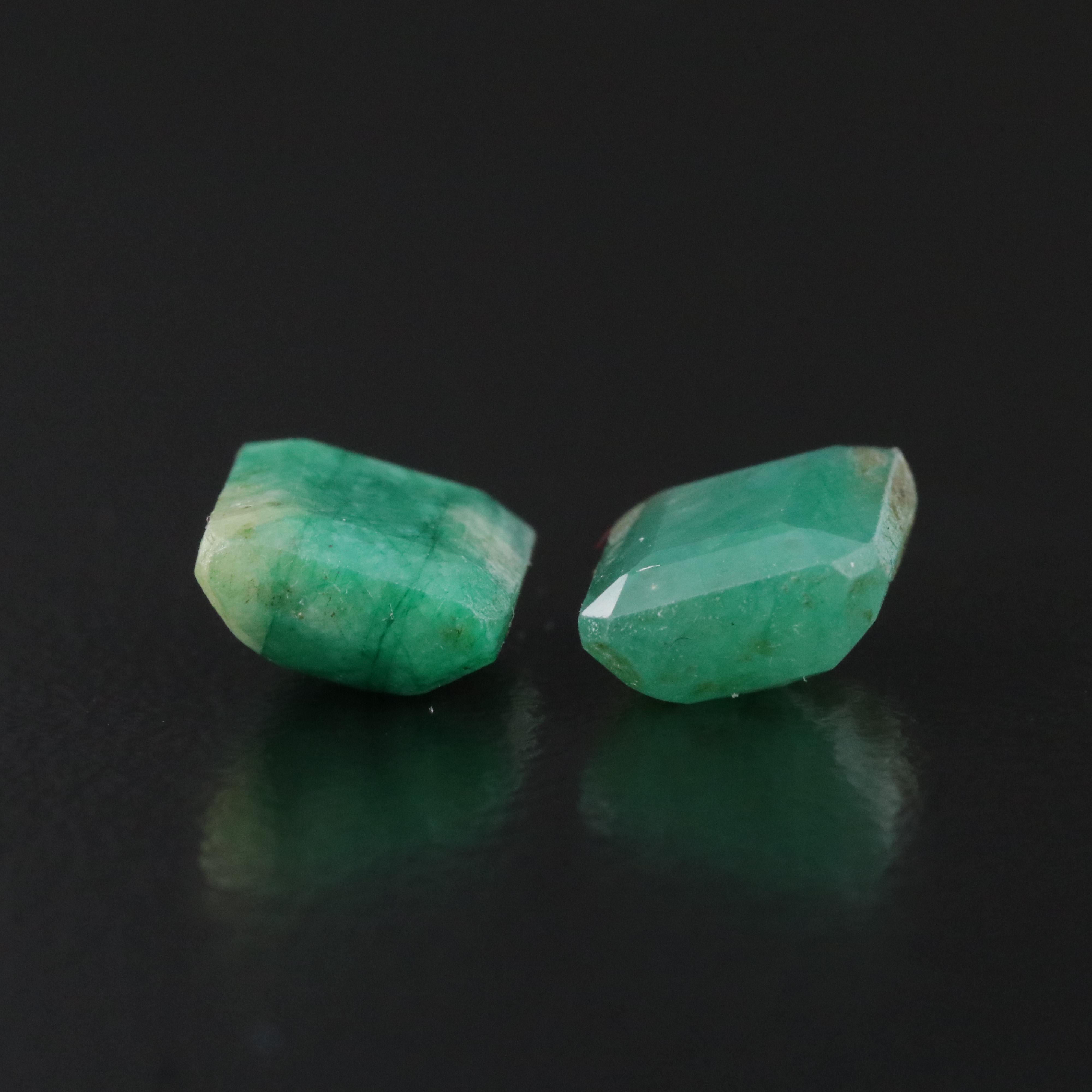 Loose 6.98 CTW Corundum Pair