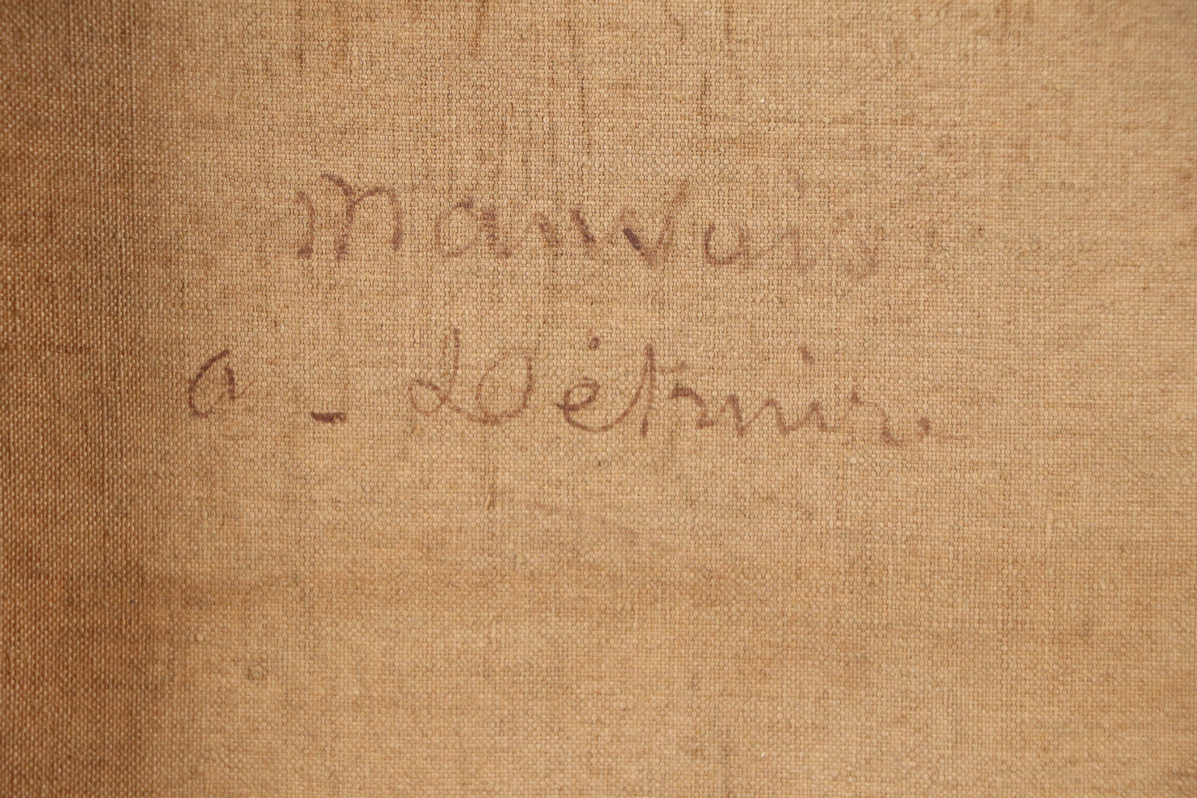 Jean Eugène Julien Massé Impressionistic Landscape Oil Painting, 19th Century