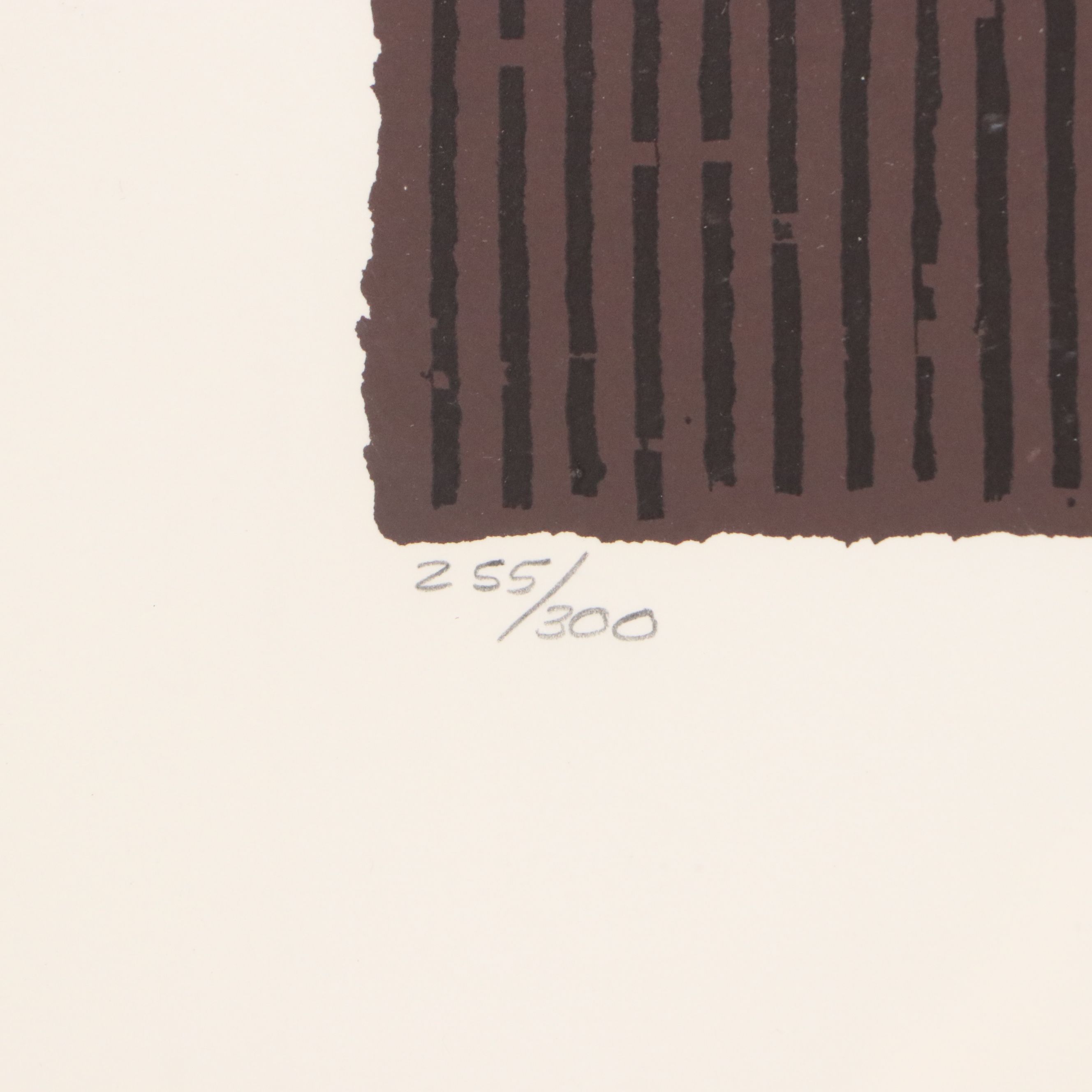 Colleen Rowland Serigraph "Tribal Pottery I"