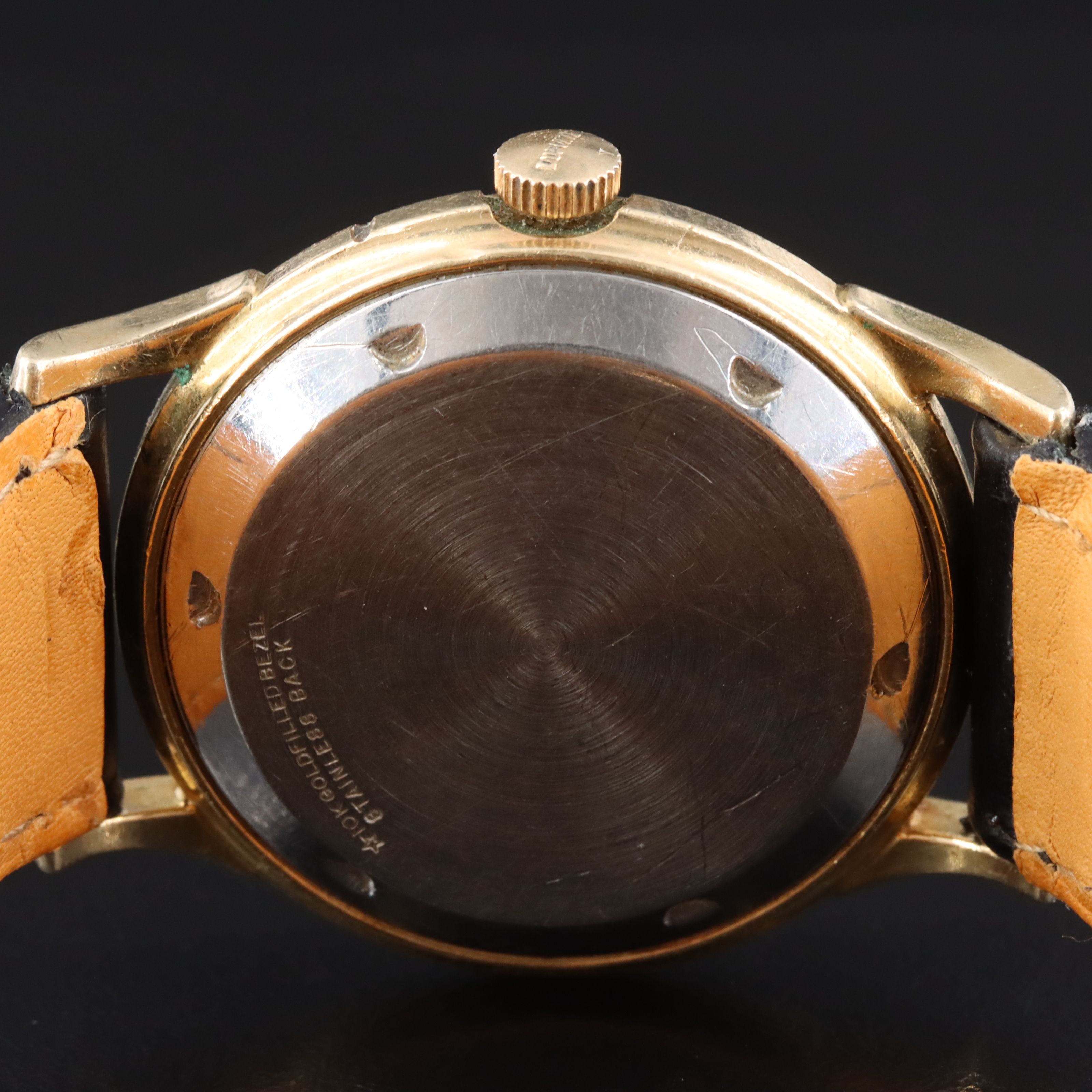 Vintage Wittnauer Stainless and Gold Filled Swiss Automatic Watch