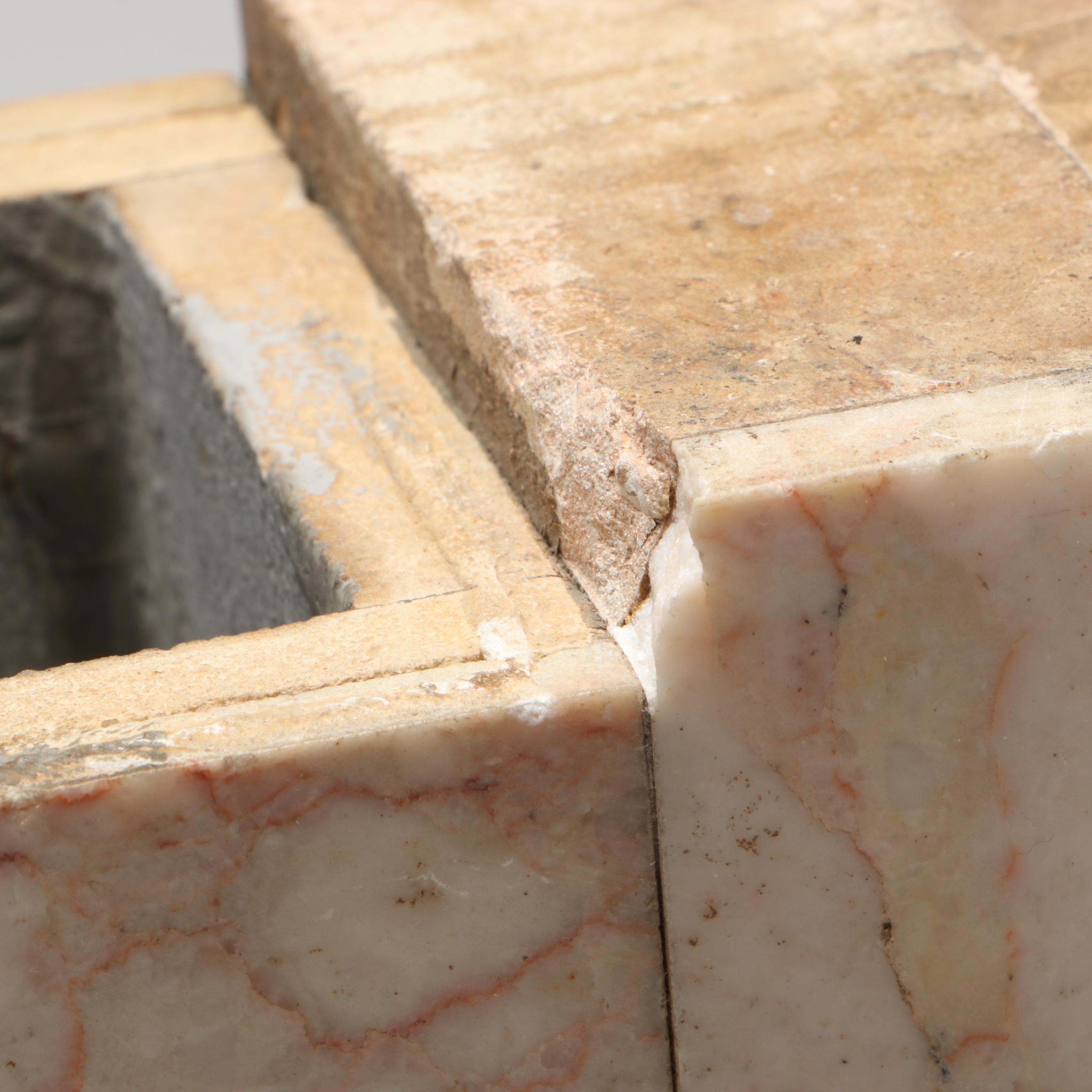 The Clock Gallery Marble Mantel Clock