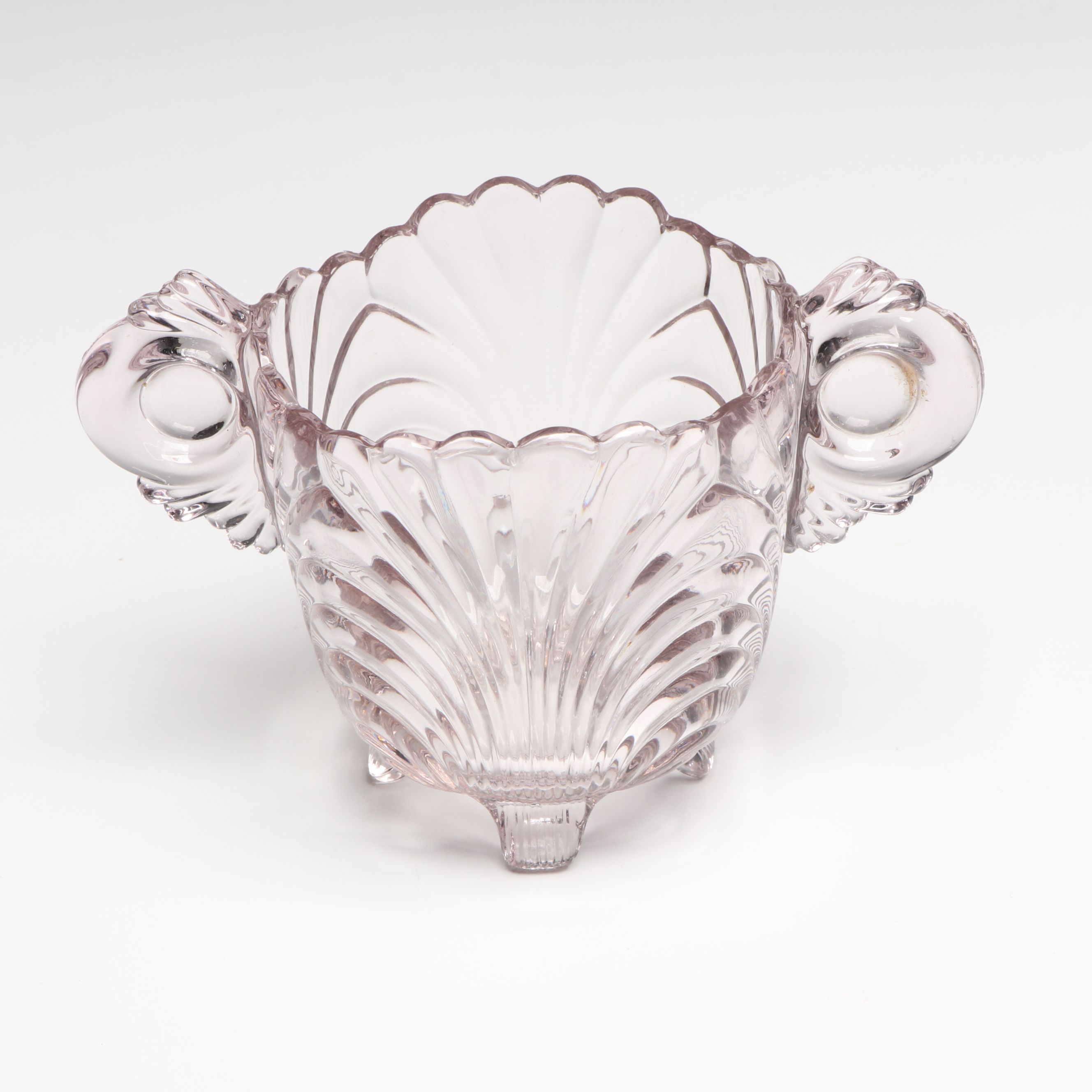 Bohemian Style Cut to Clear Decanter with Westmoreland, Other Vintage Glassware