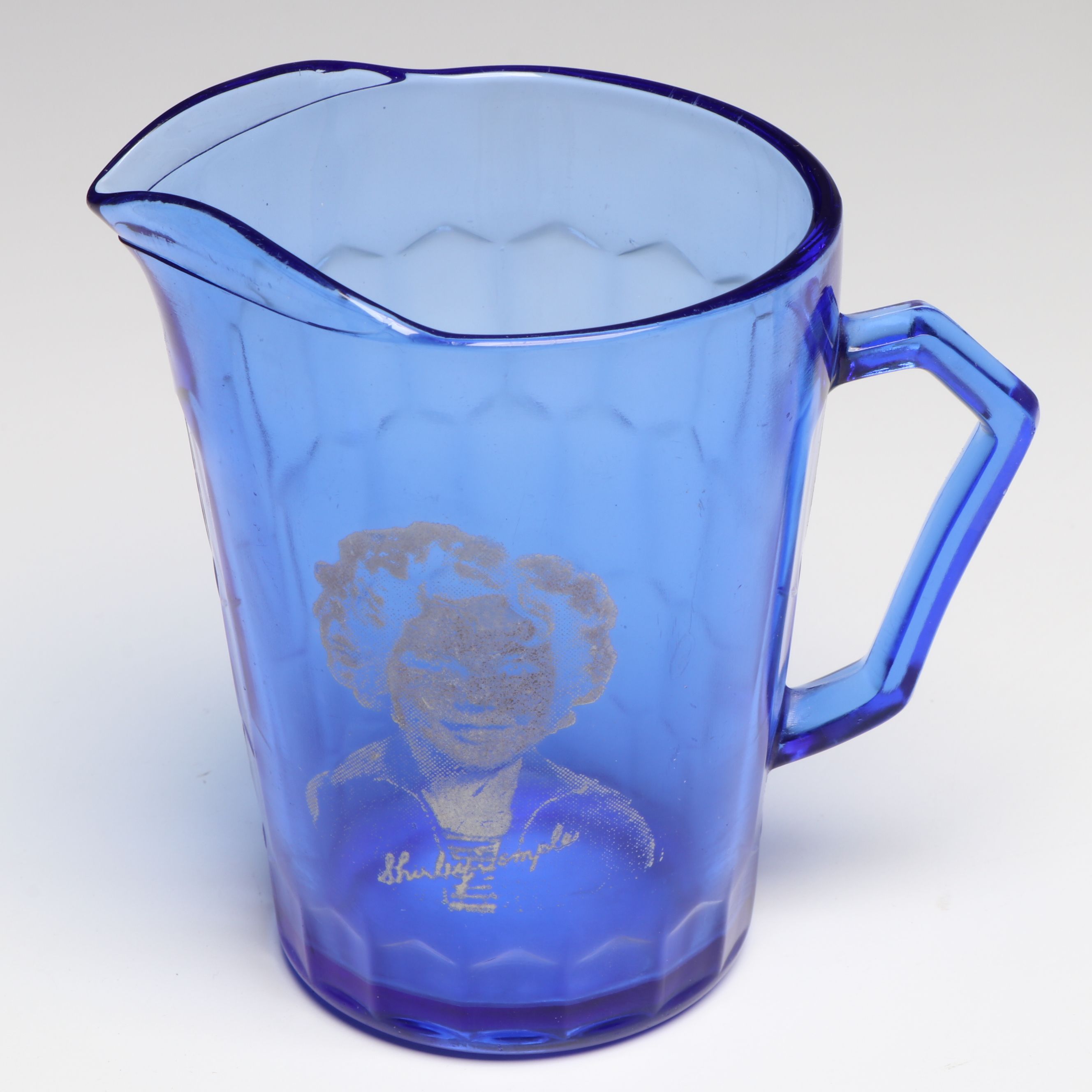 Bohemian Style Cut to Clear Decanter with Westmoreland, Other Vintage Glassware