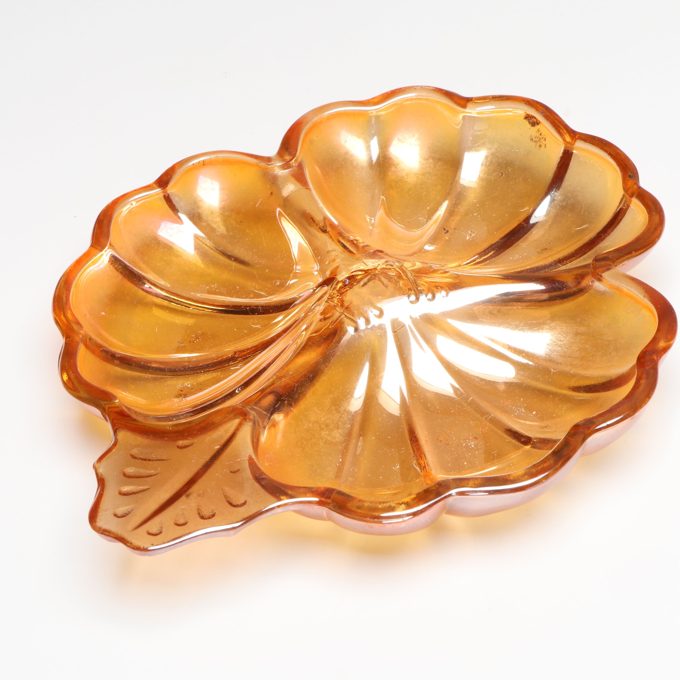 Bohemian Style Cut to Clear Decanter with Westmoreland, Other Vintage Glassware