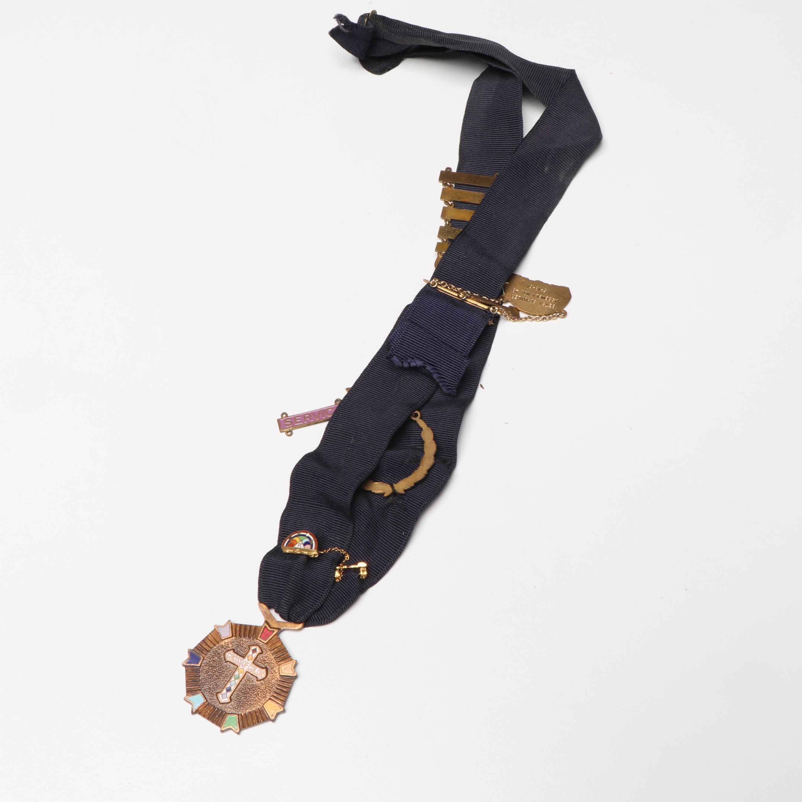 WWI and WWII Era Military Badges, Medals and More Featuring Victory Medal