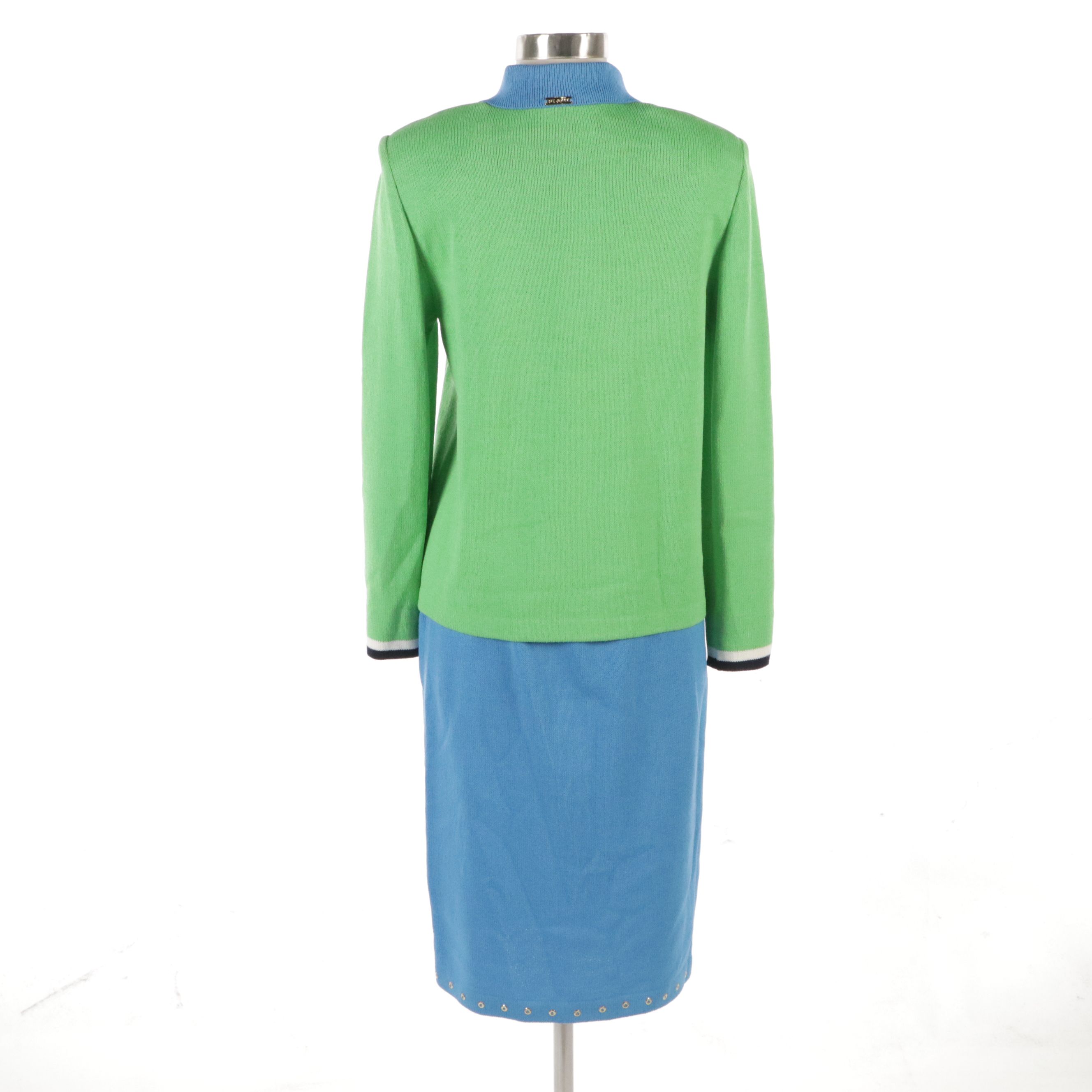 St. John Sport Two-Piece Skirt Set