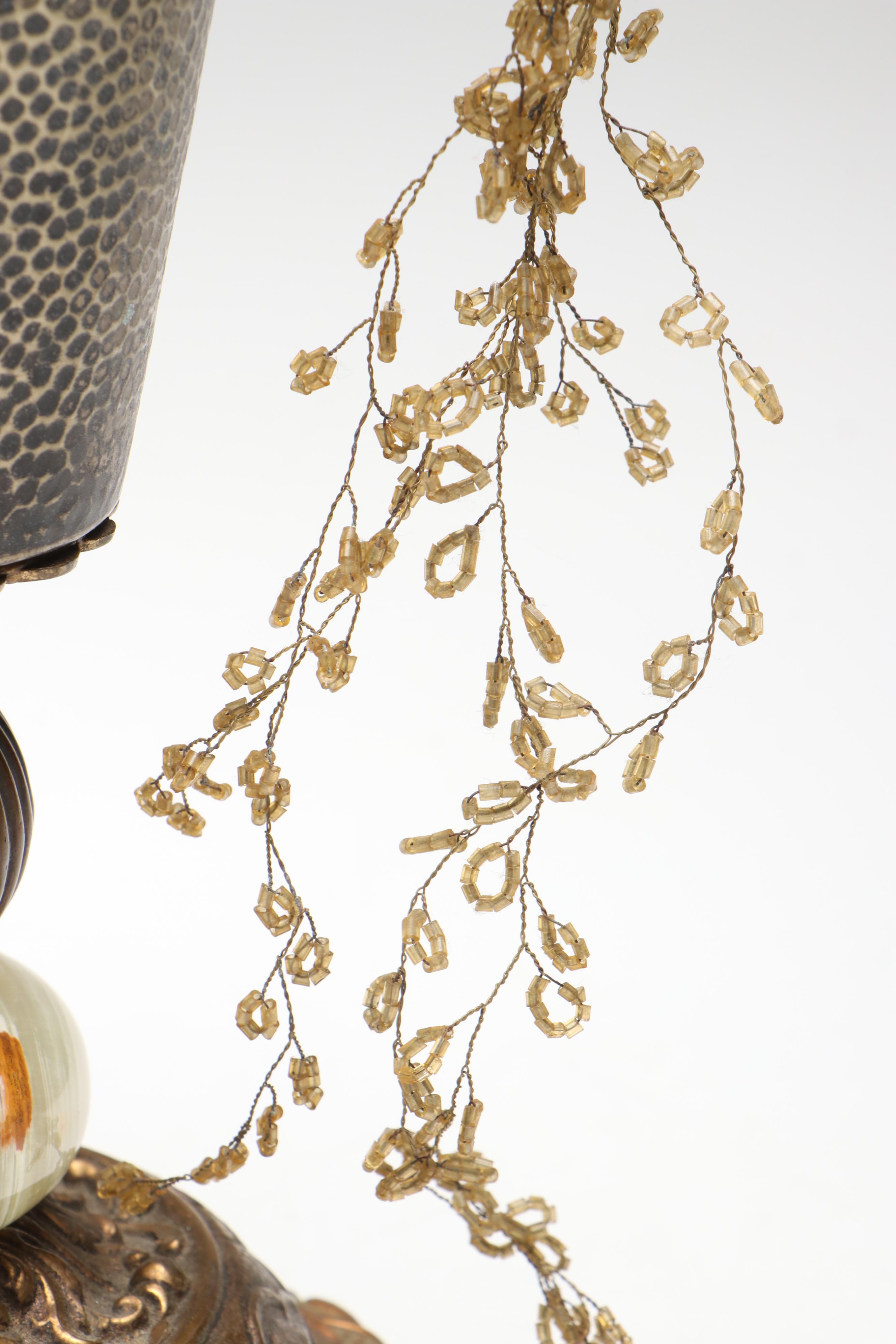 Lynn Ludemann "Gimlet" Hammered Metal Teapot Sculptural Clock