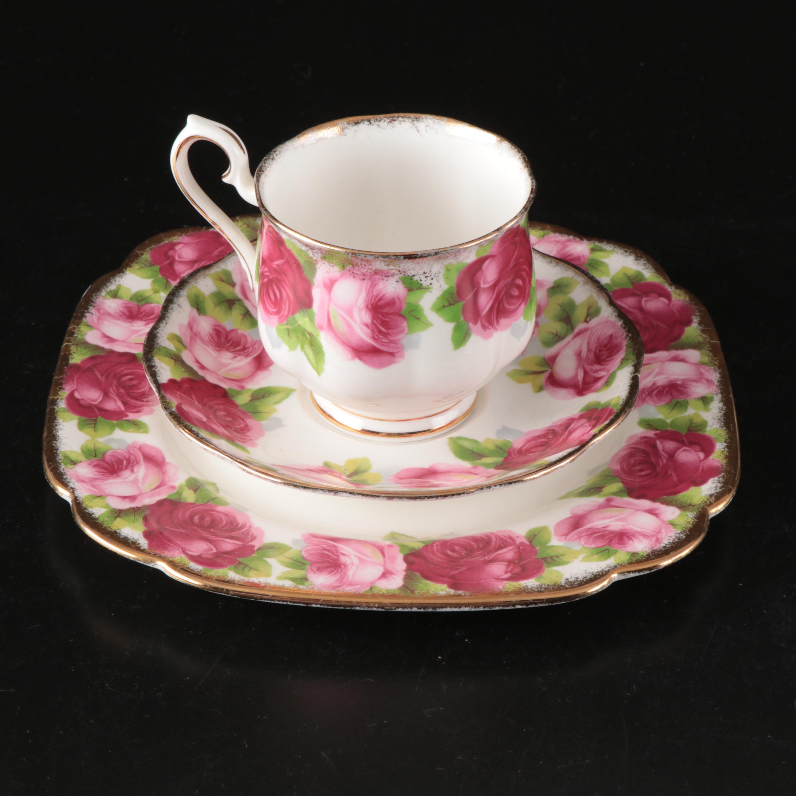 Royal Albert "Old English Rose" and More Porcelain Serveware and Tableware