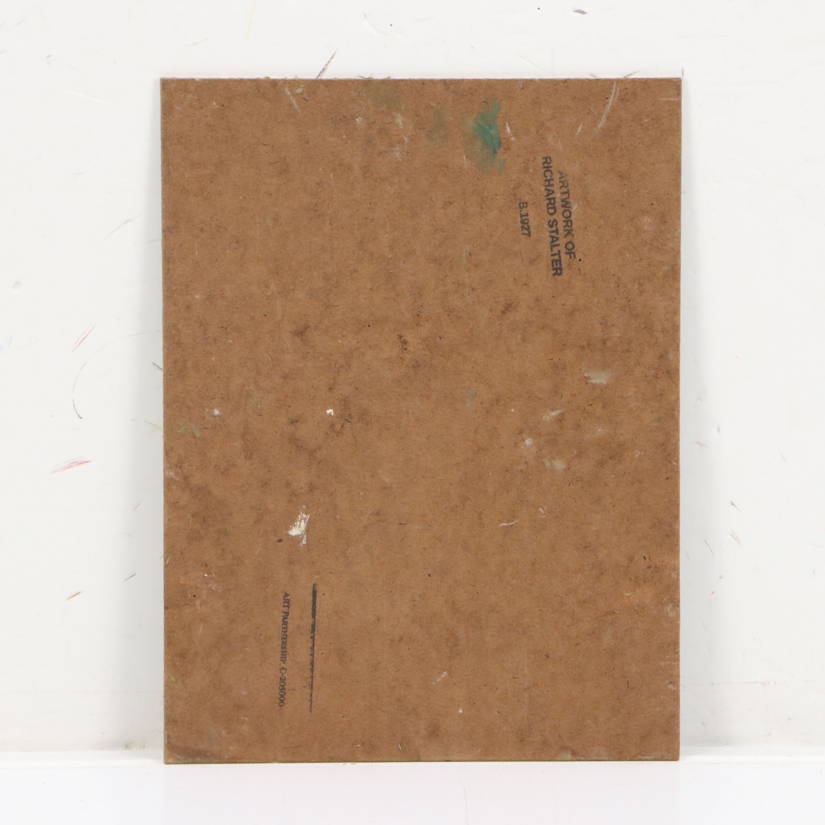 Richard Stalter Rural Landscape Oil Painting, 20th Century