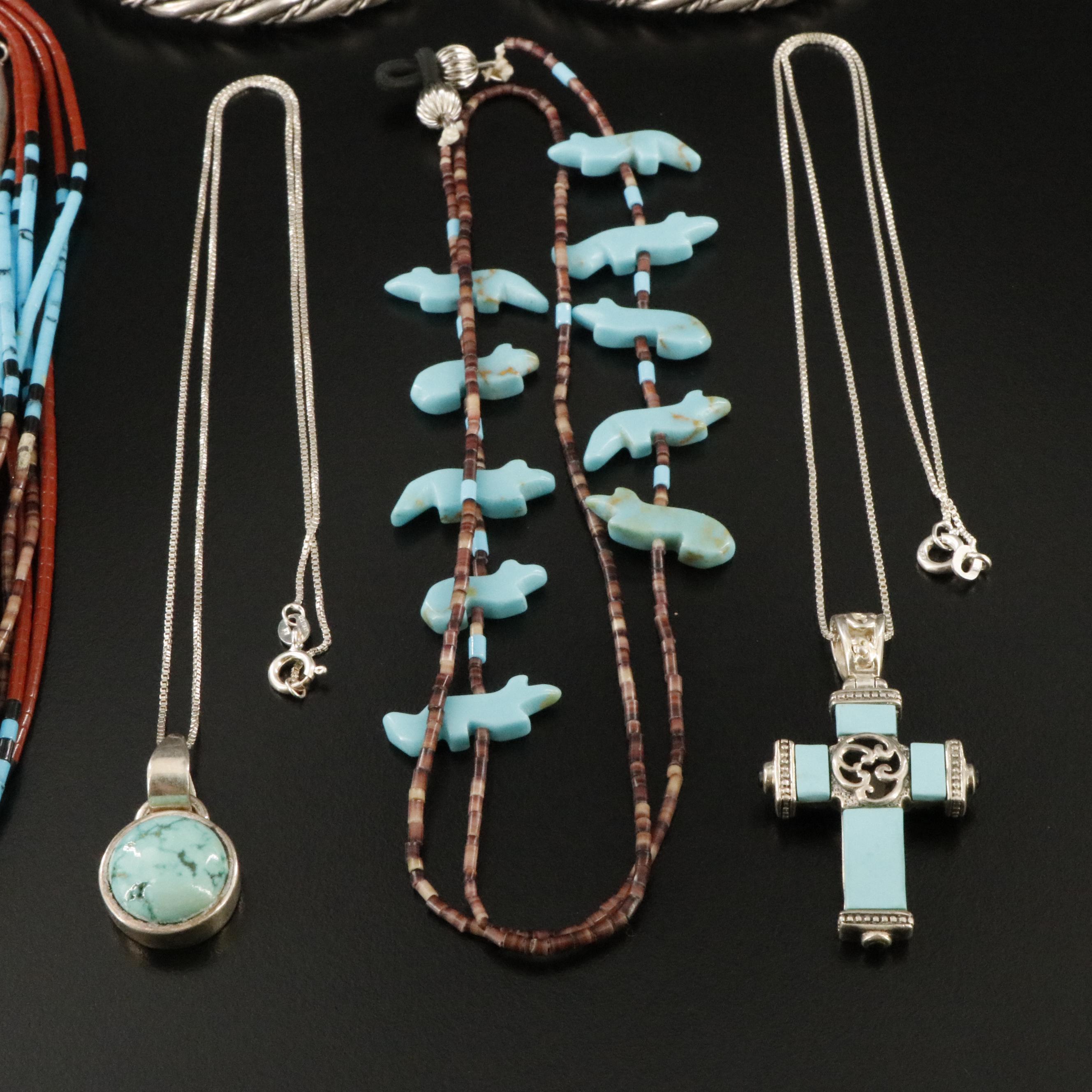 Turquoise, Pearls and Sterling Featured in Jewelry Collection