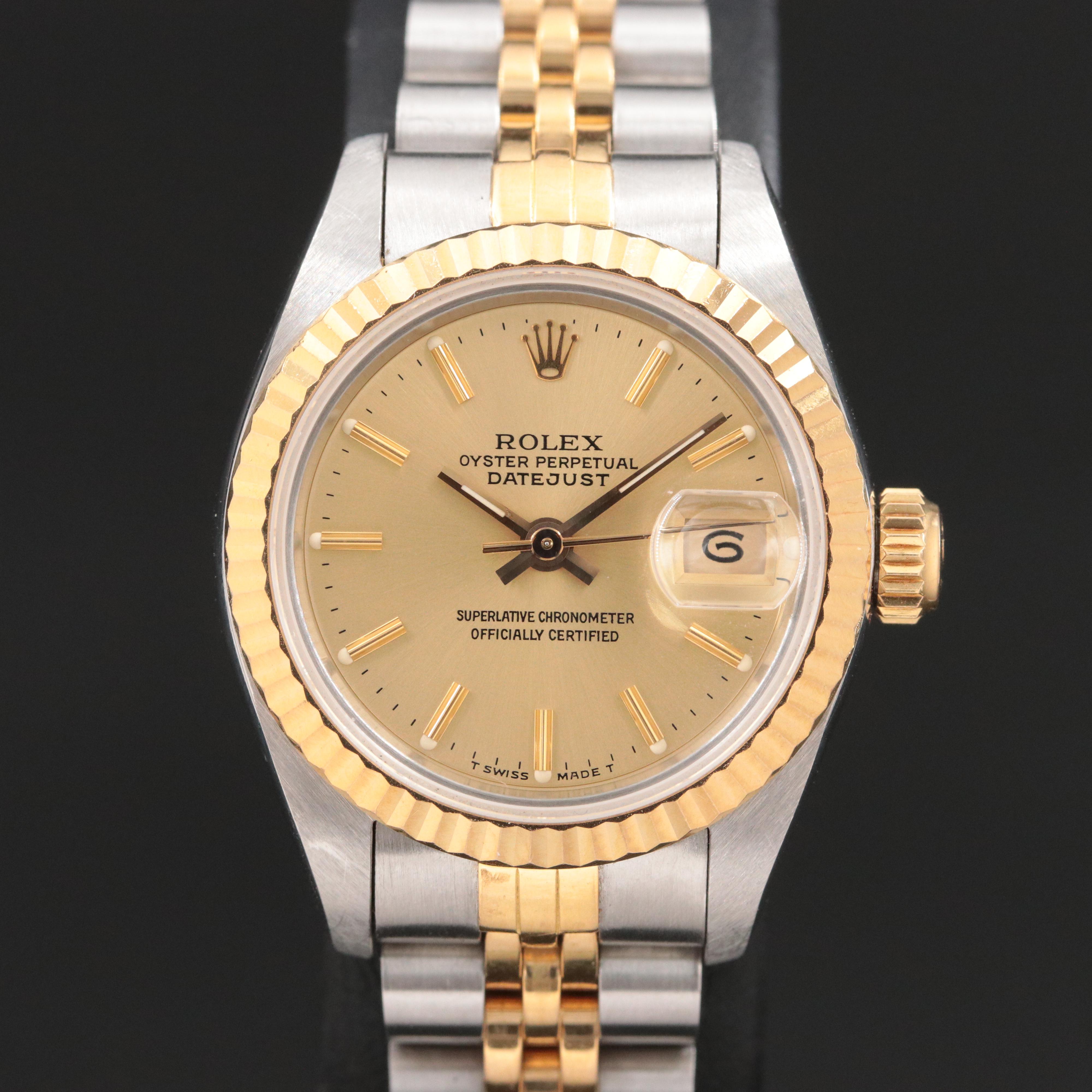 Rolex Datejust 69173 Vintage Watch c.1988