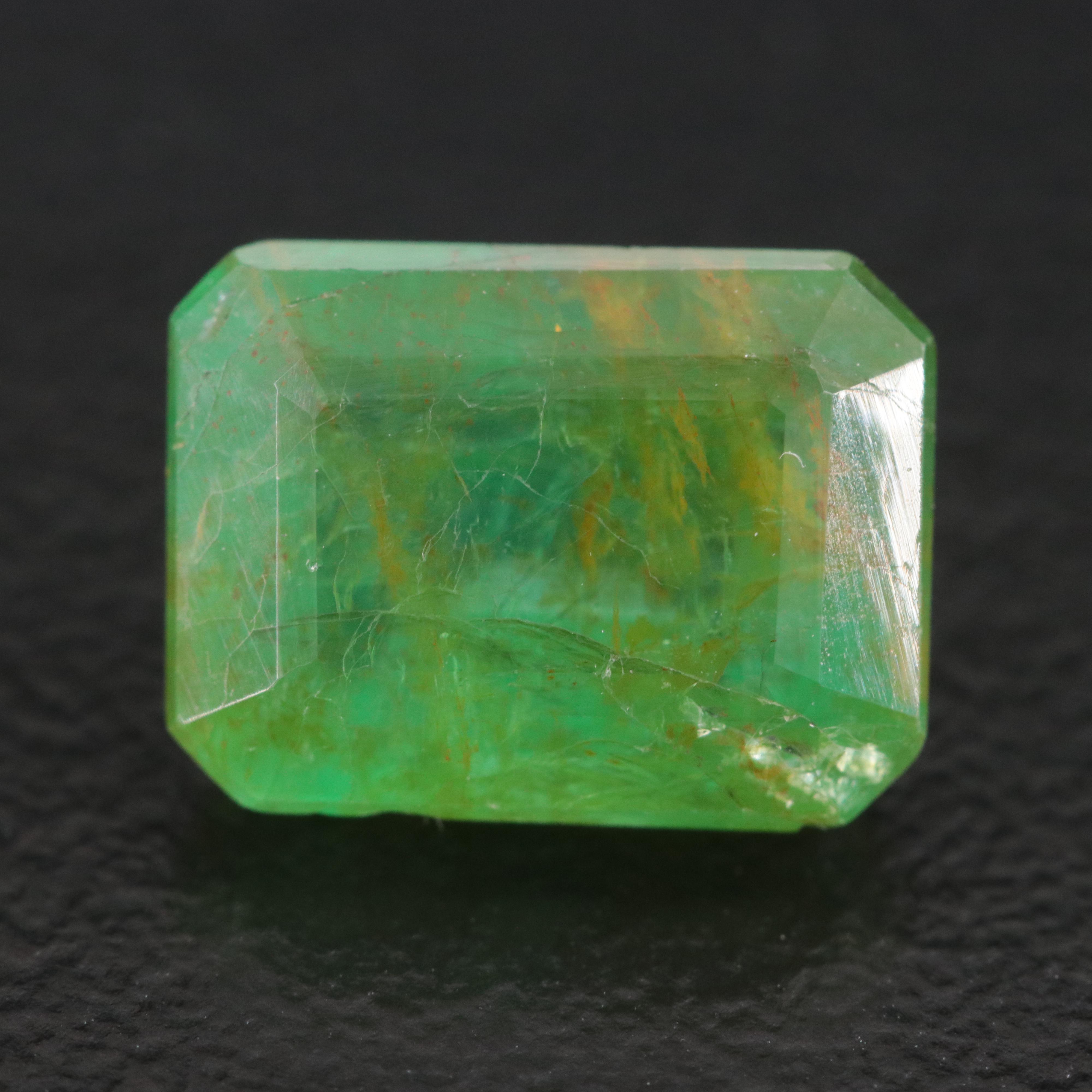 Loose 3.31 CT Emerald