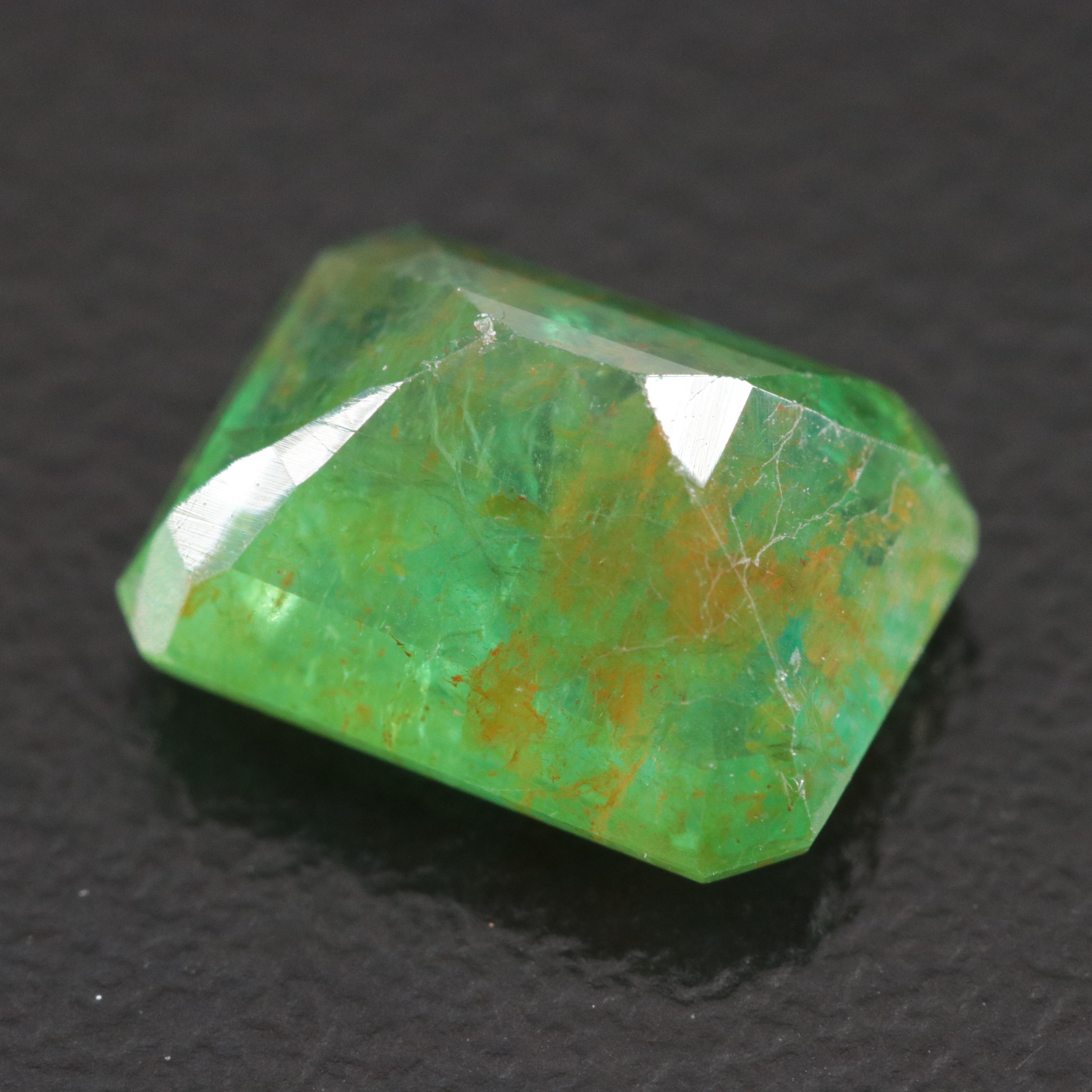 Loose 3.31 CT Emerald