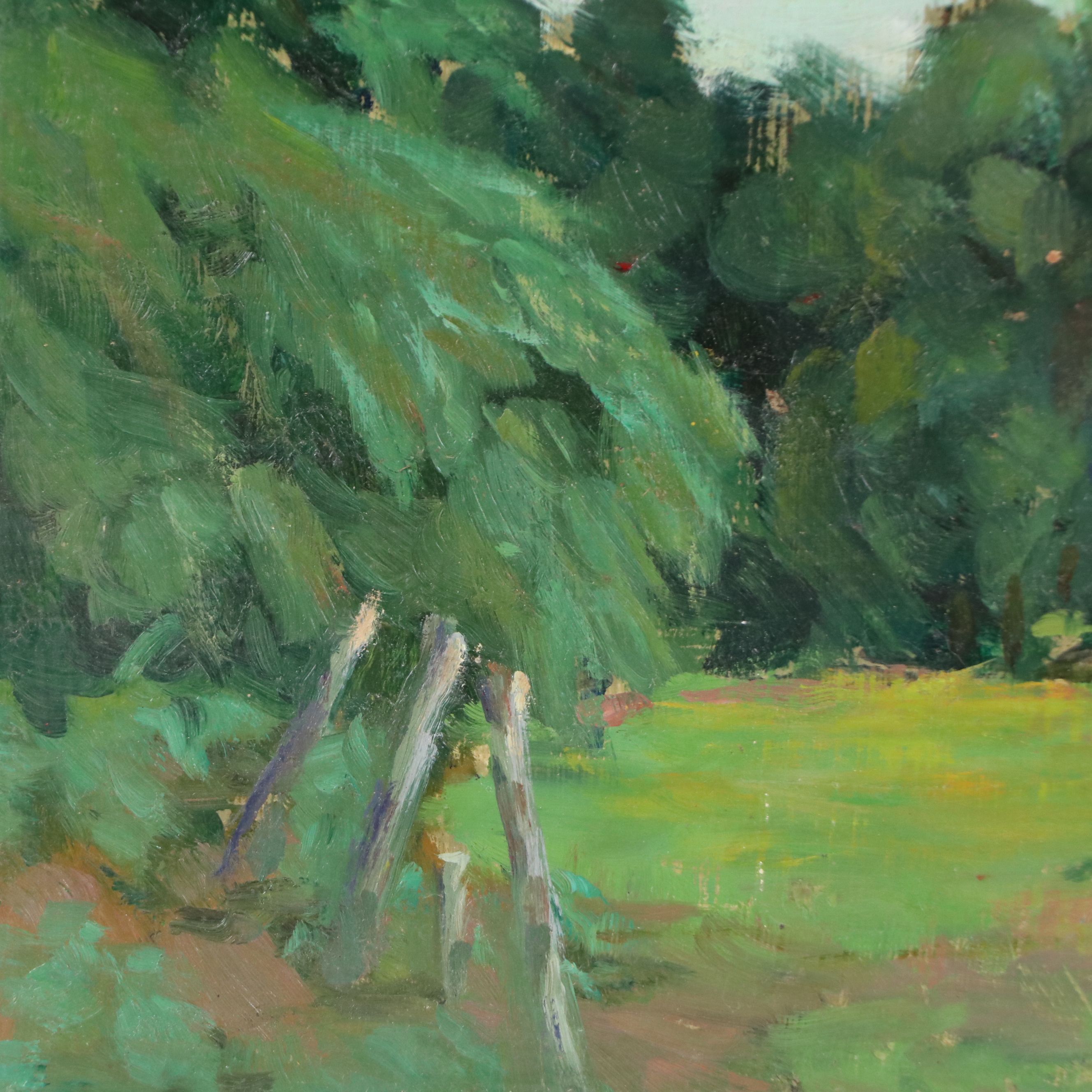 Richard Stalter Landscape Oil Painting, 20th Century