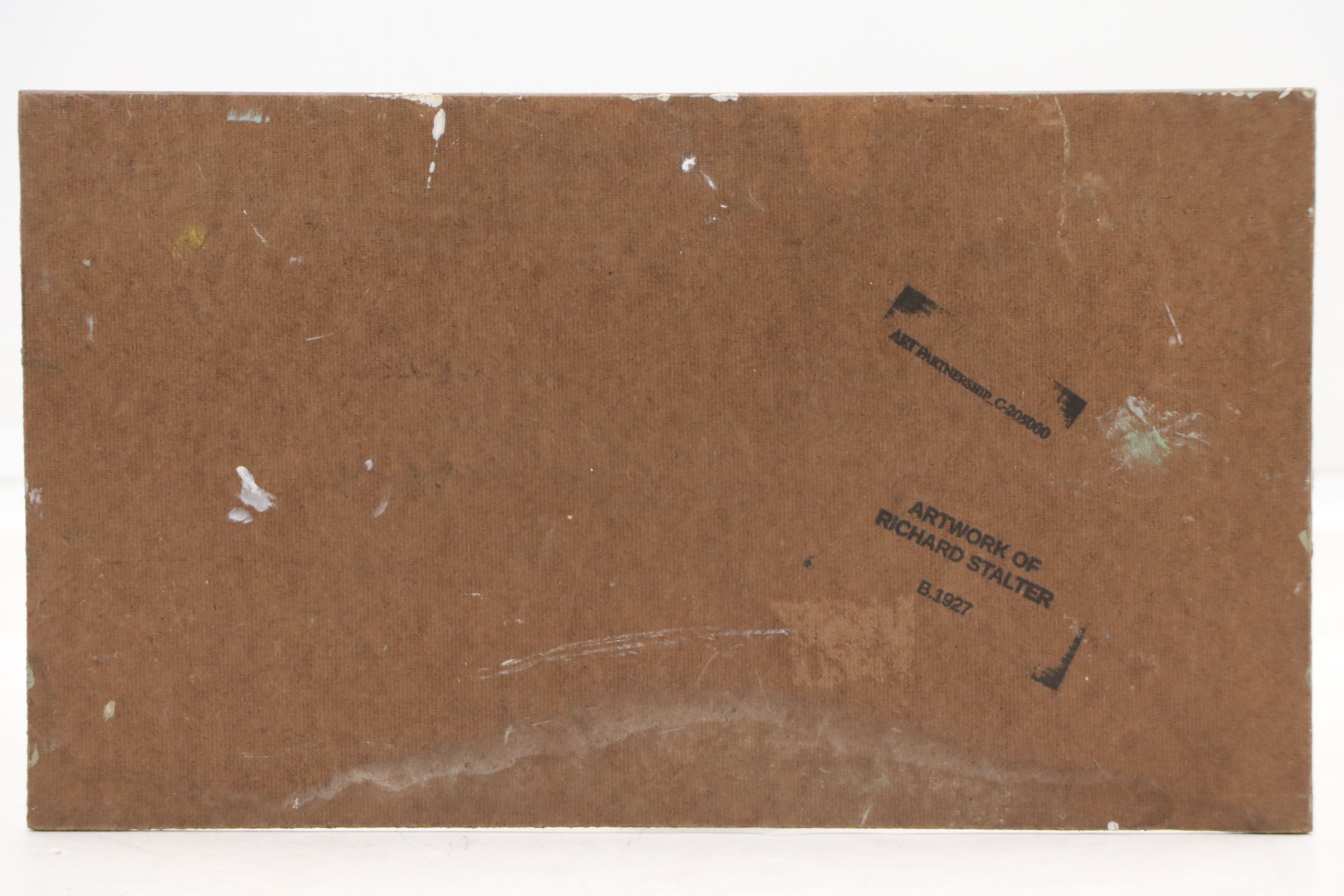 Richard Stalter Landscape Oil Painting, 20th Century