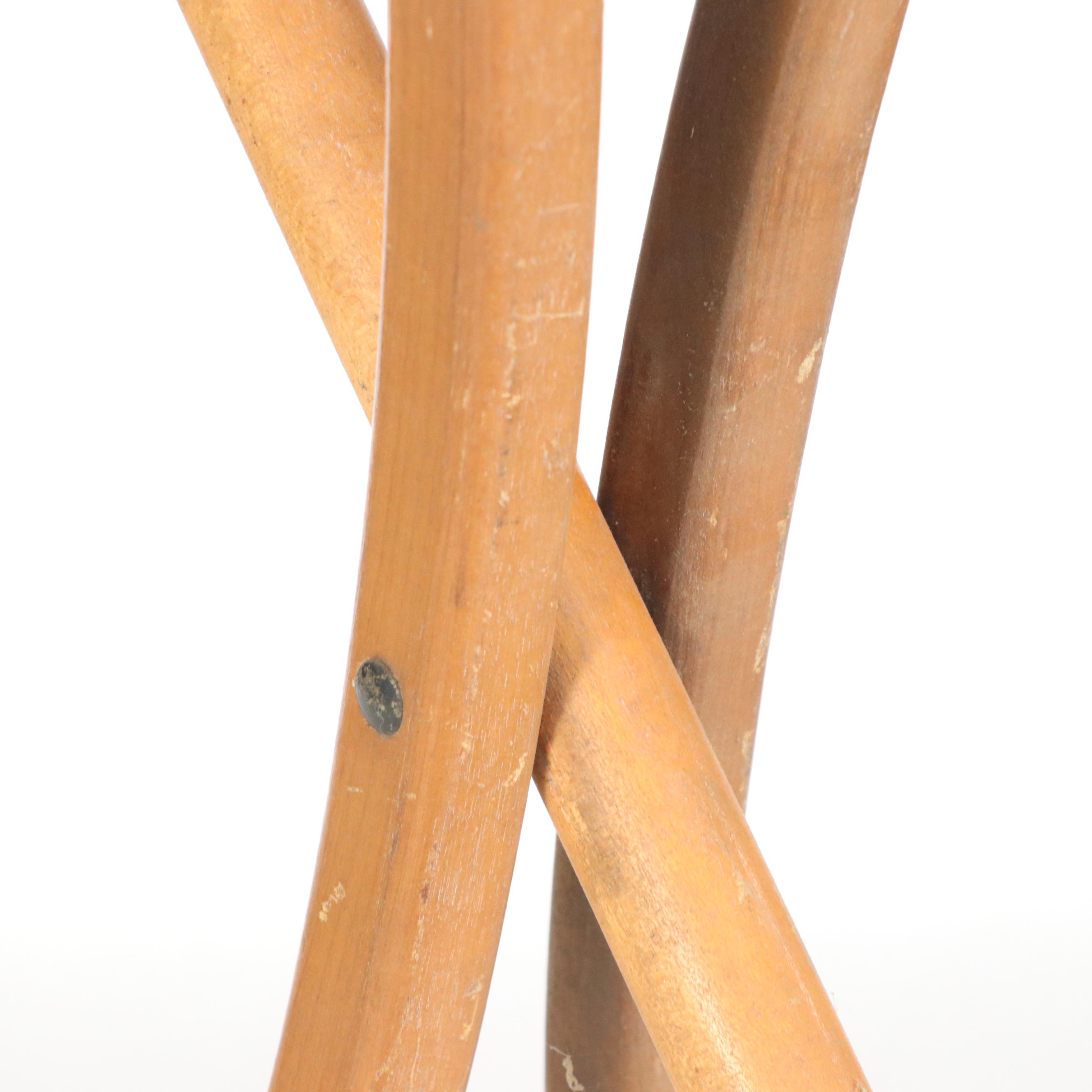 Set of Three Stafford Johnson "Kan-O-Seat" Walking Stick Stools