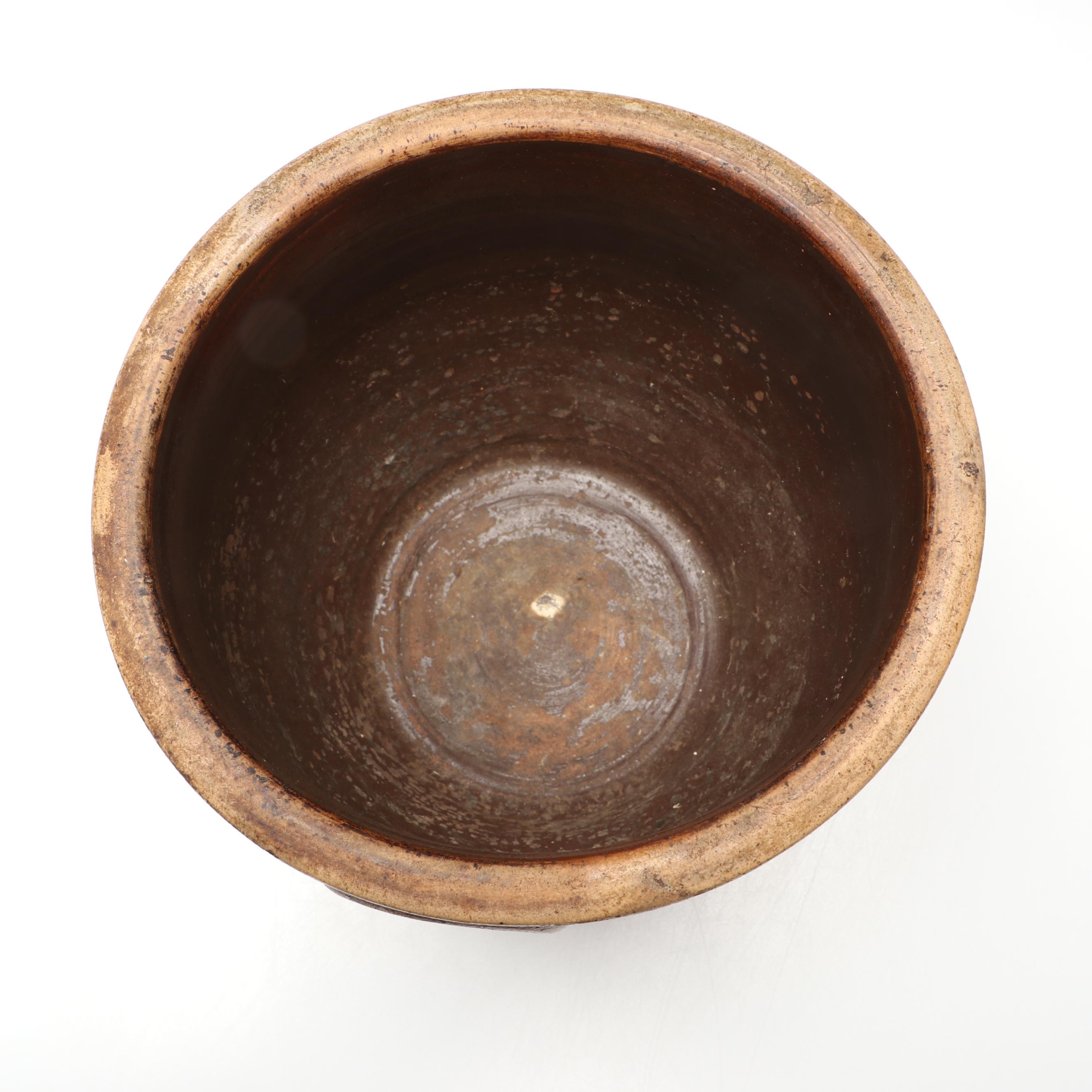 Jugtown Vase, Ben Owen Salt Glazed Stoneware Pitcher and Other Art Pottery Vase