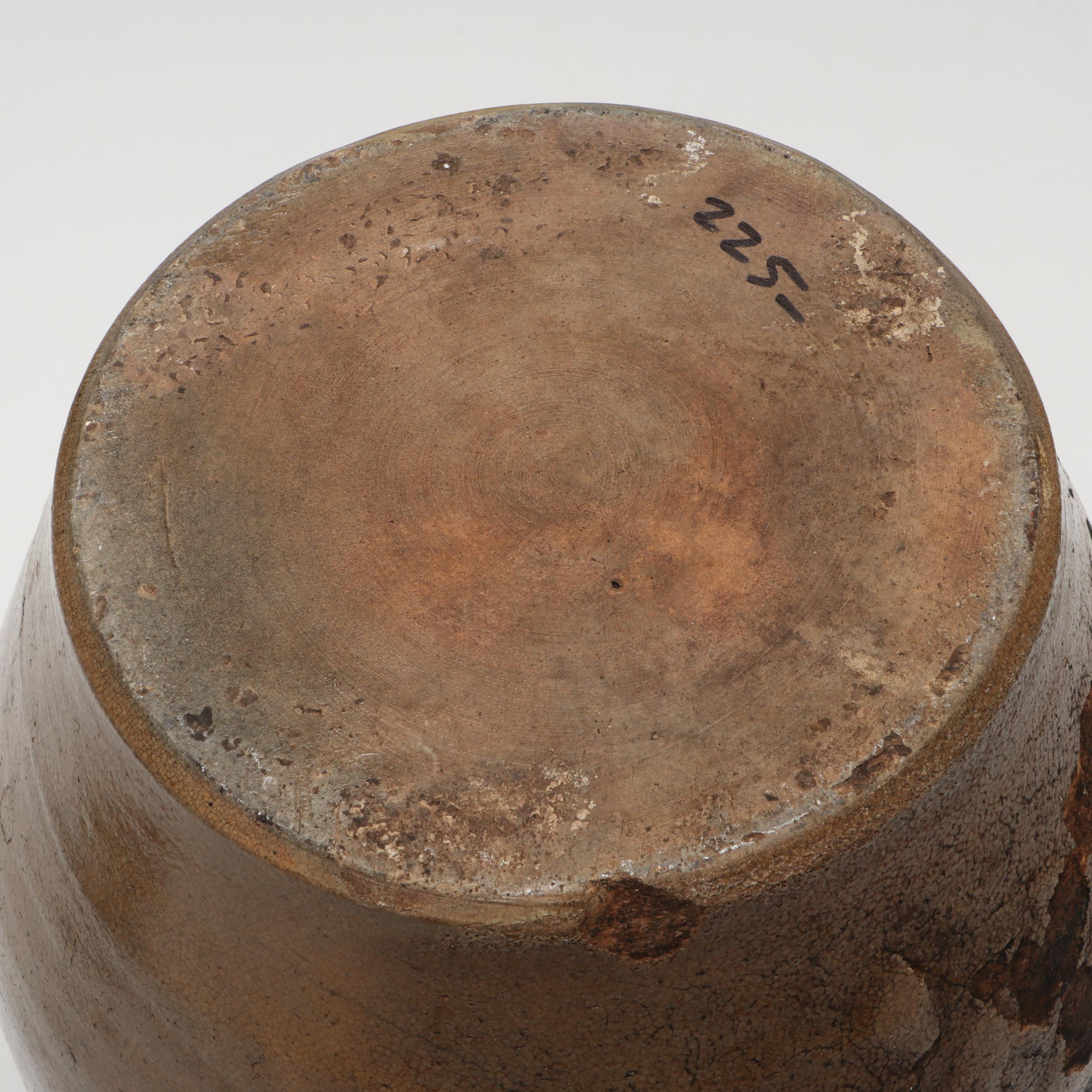 Jugtown Vase, Ben Owen Salt Glazed Stoneware Pitcher and Other Art Pottery Vase