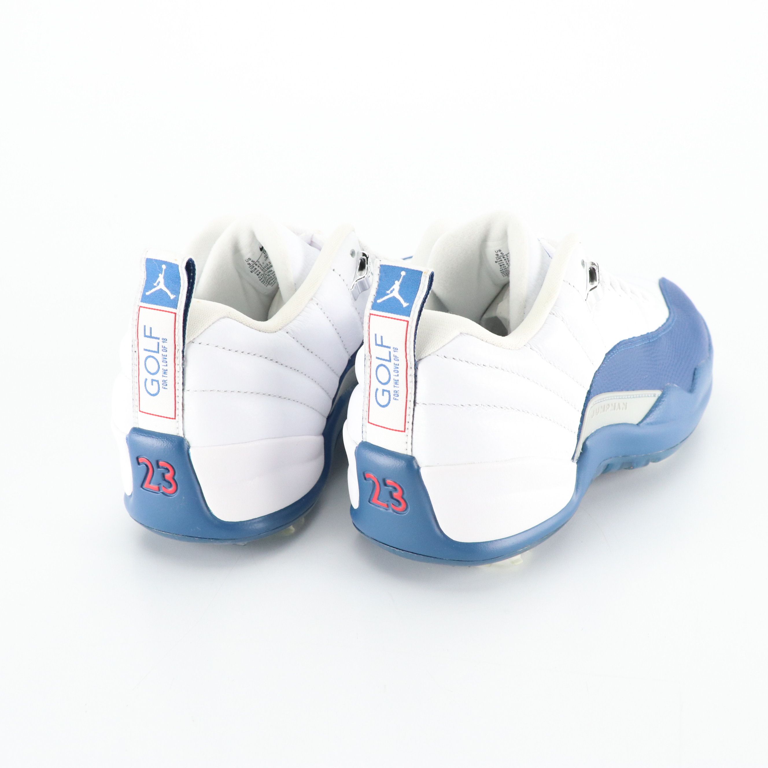 Men's Air Jordan XII Low "French Blue" Sneaker-Style Golf Shoes, With Box