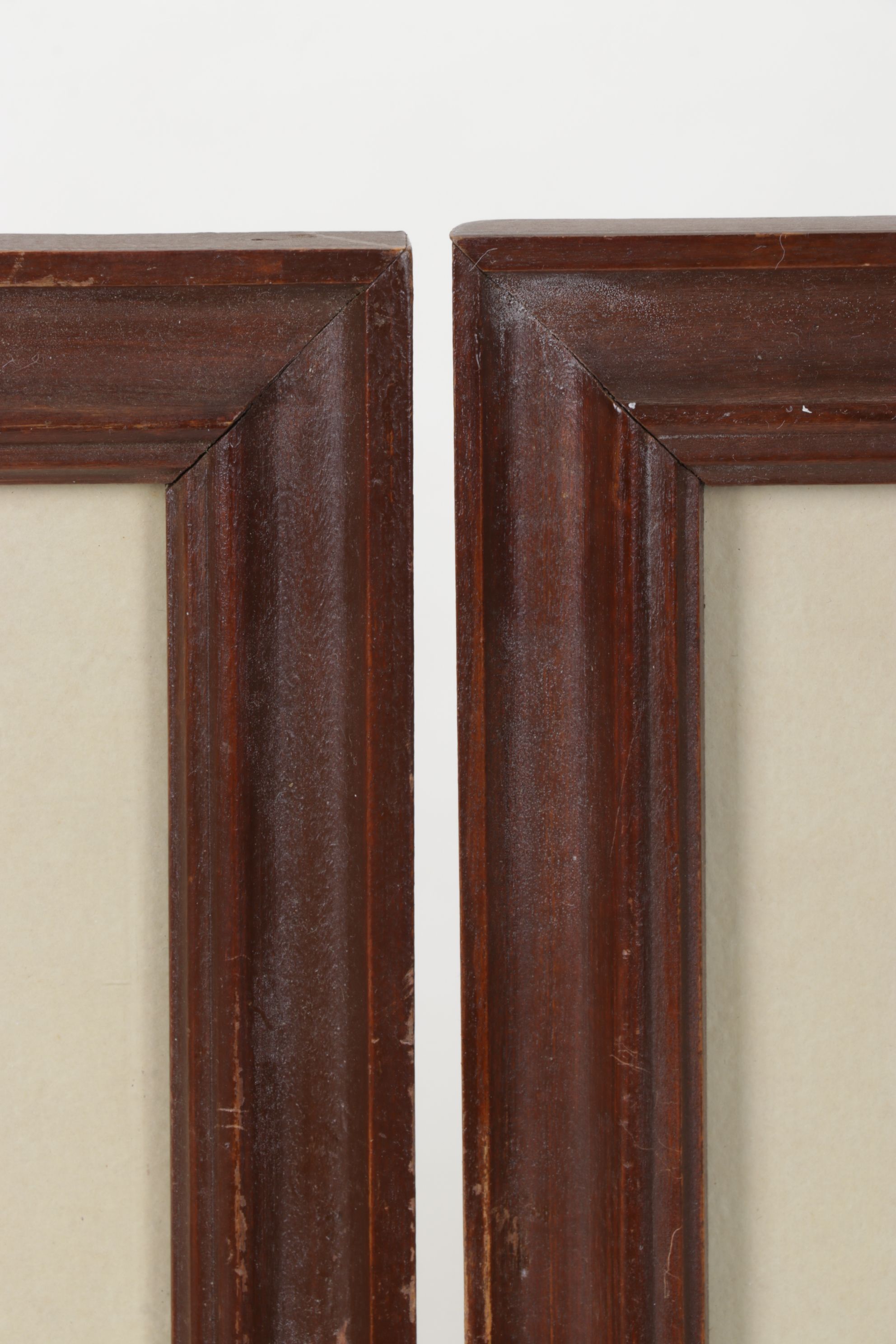 Lasercraft Diptych Papercut Scene of Heron at Sunrise and Sunset, 20th Century