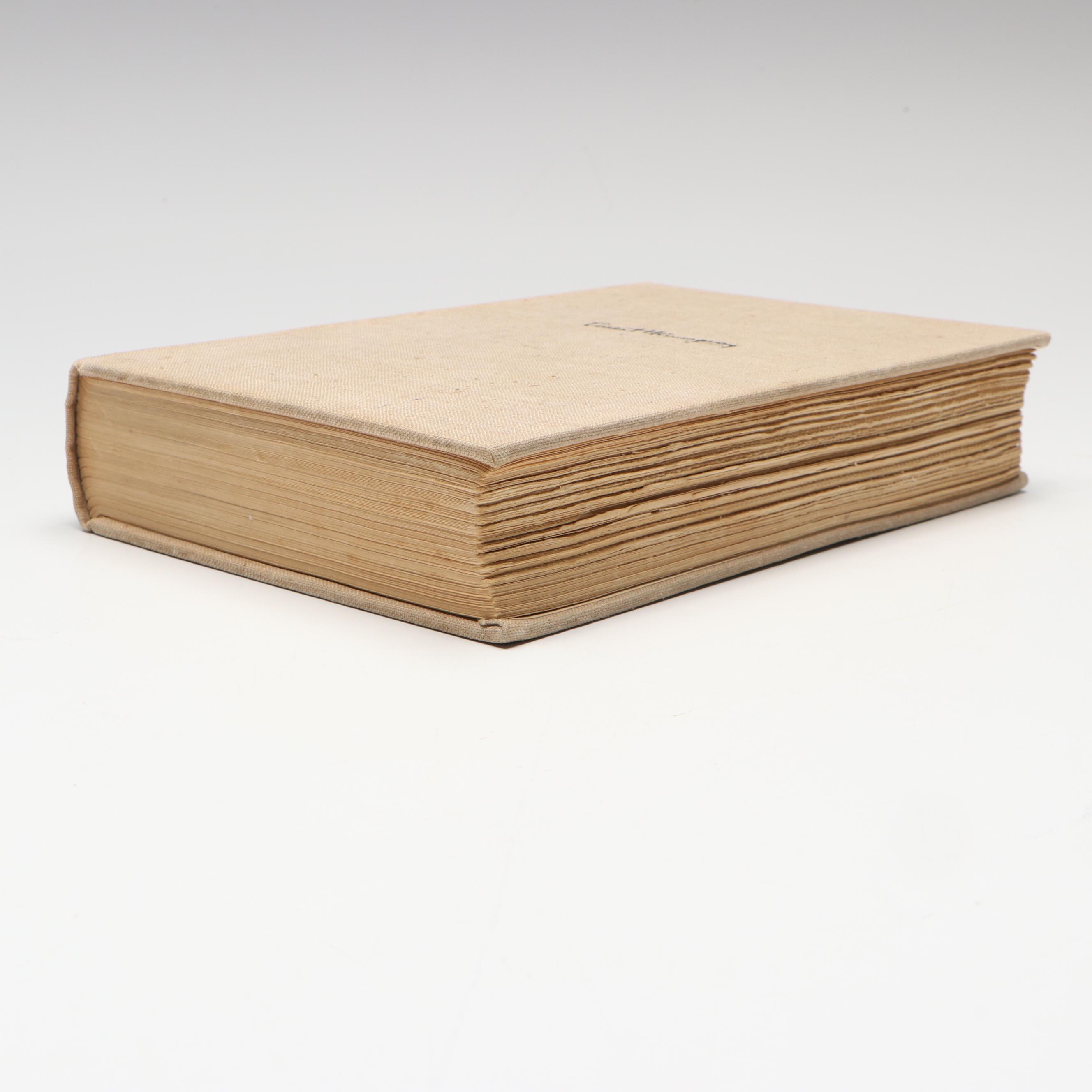 Early Printing "For Whom the Bell Tolls" by Ernest Hemingway, 1940