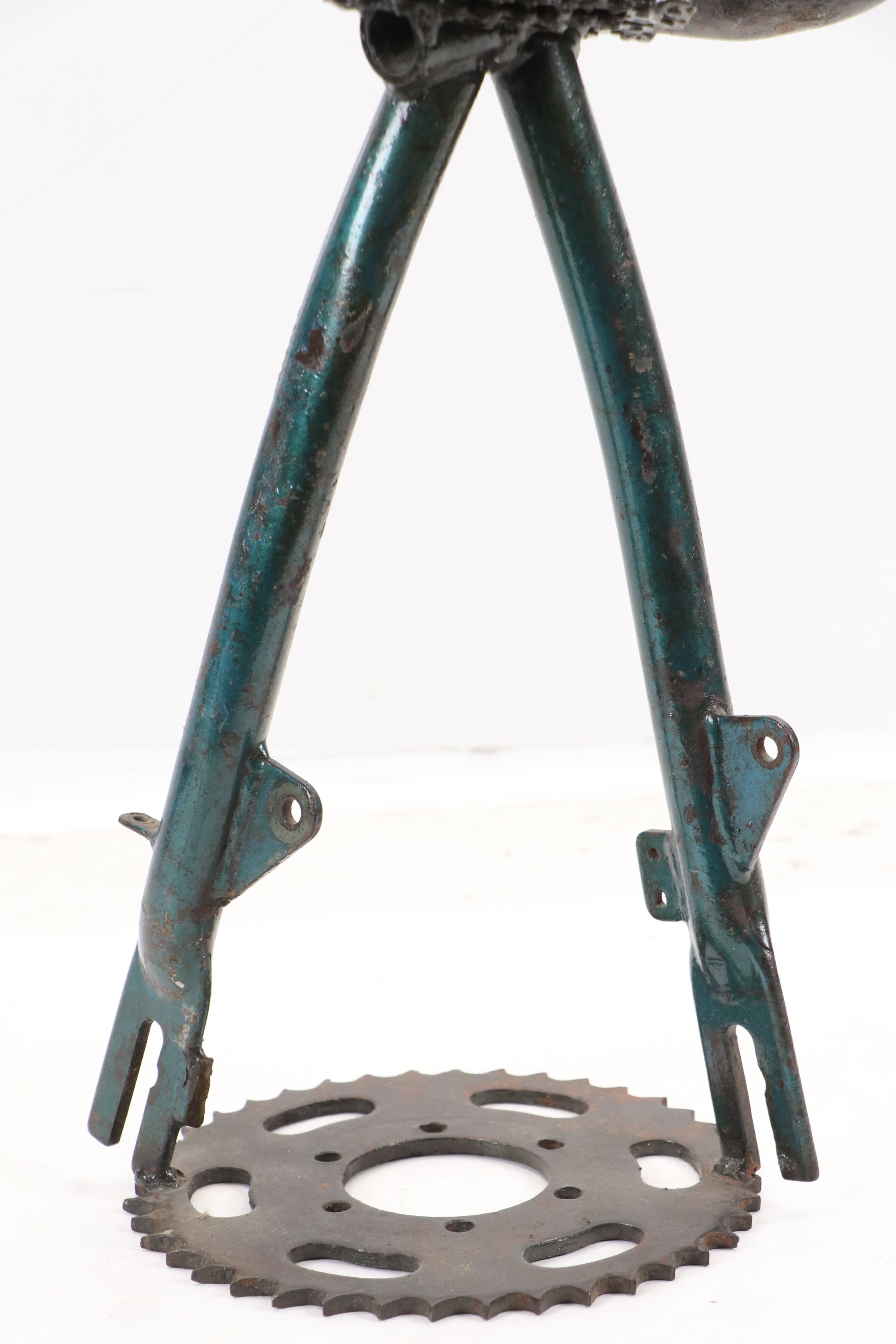 Simonet Biokou Found Object Metalwork Sculpture