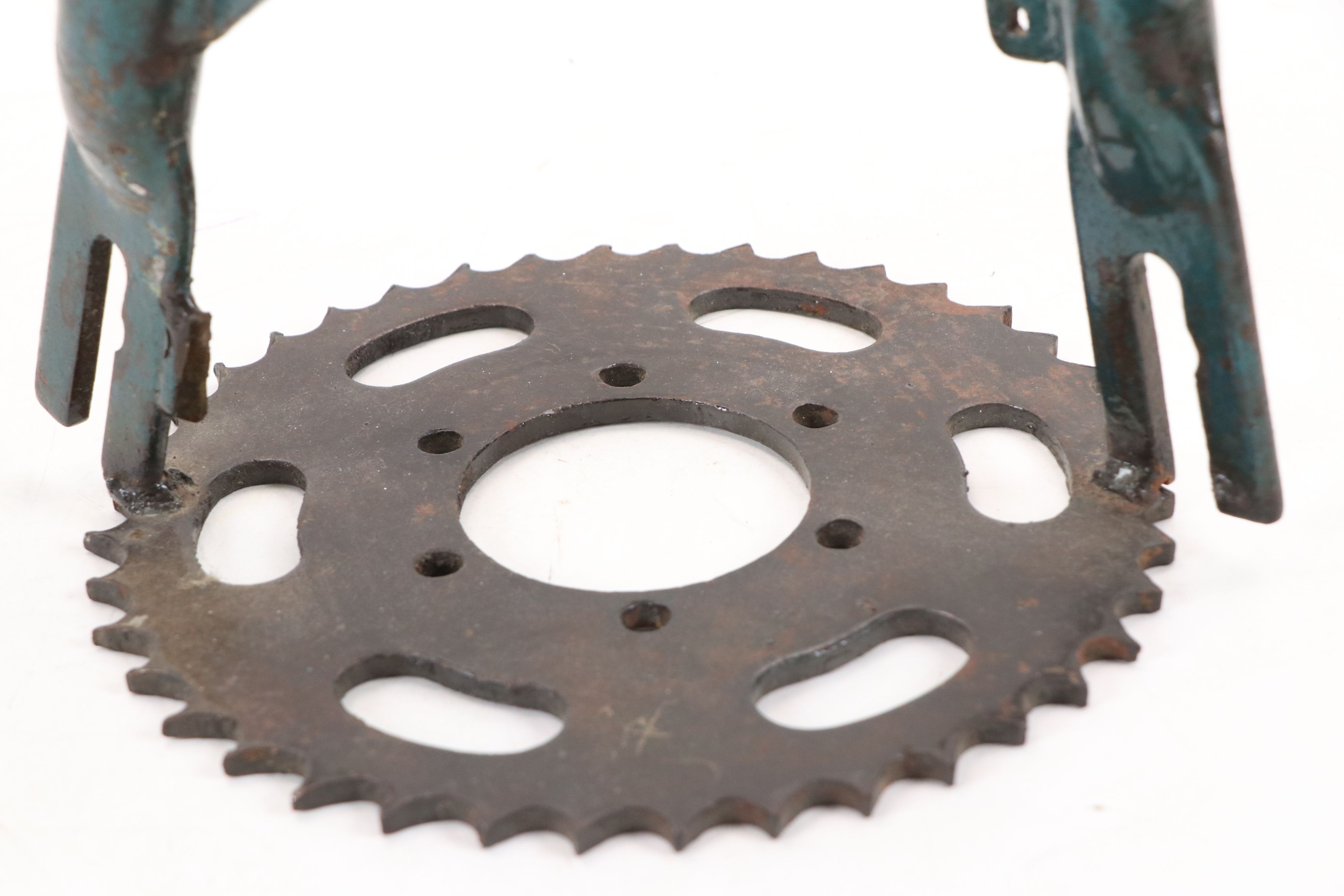 Simonet Biokou Found Object Metalwork Sculpture