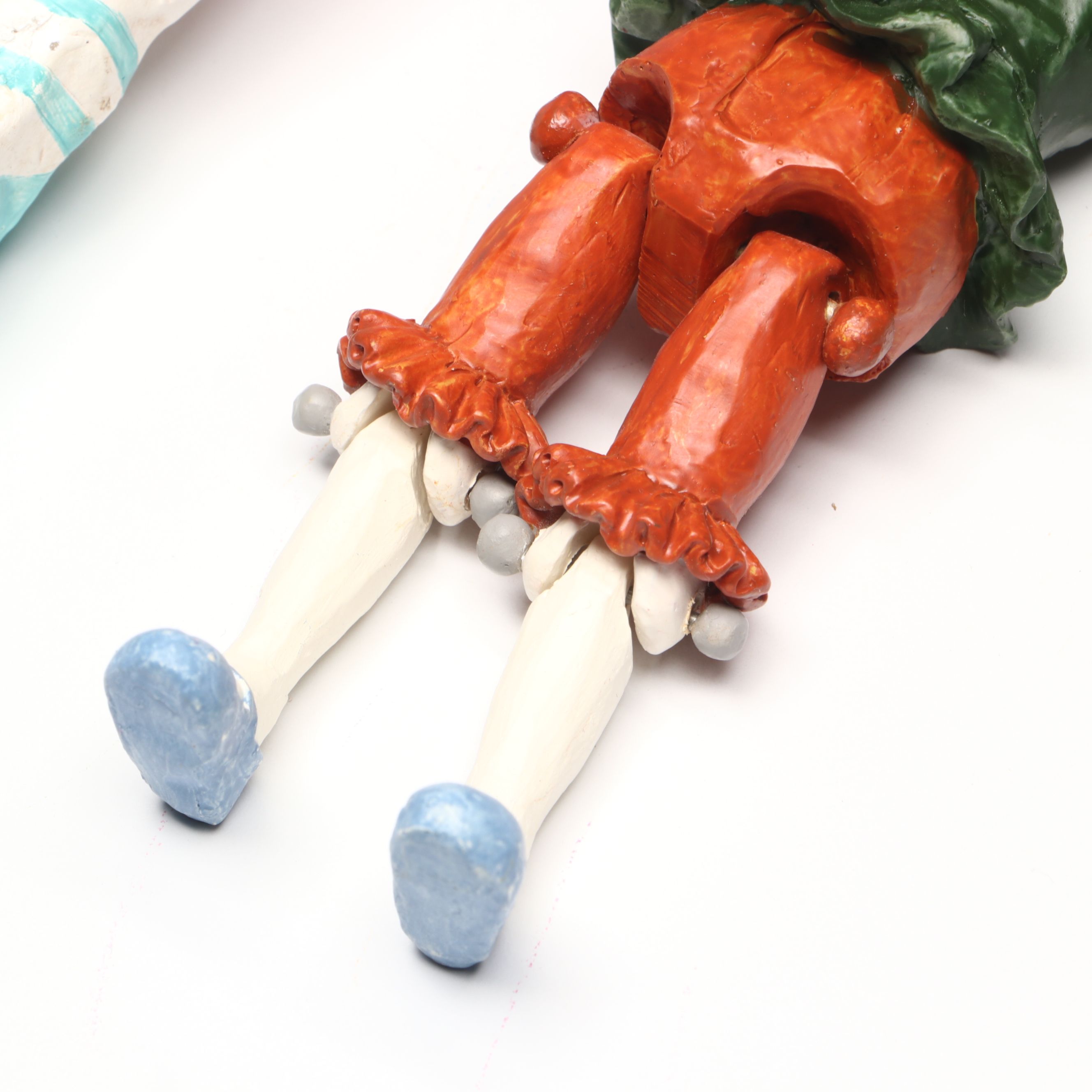 Judie Bomberger "Crow Mama," "Key to My Heart" and "Jojo" Puppet Figures