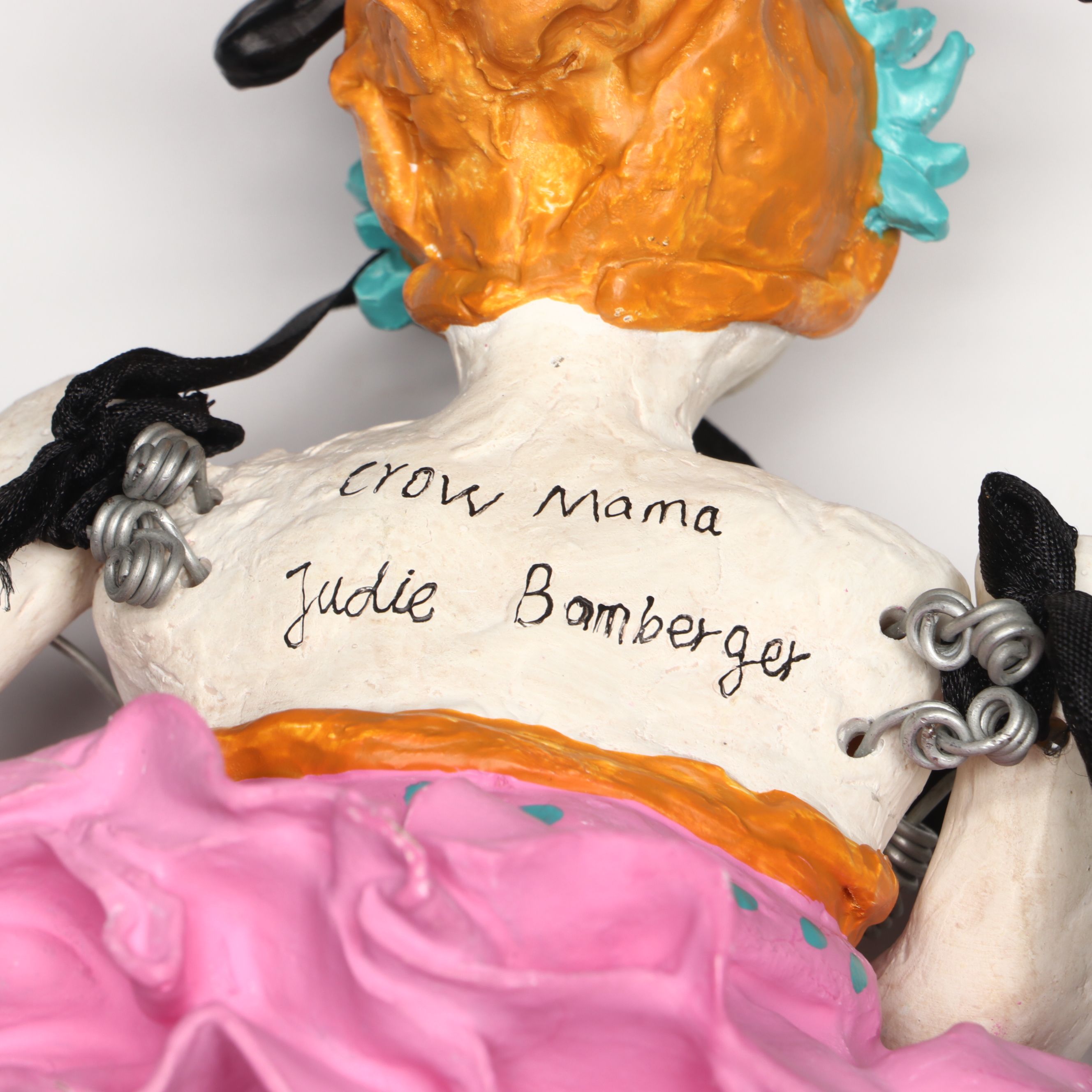 Judie Bomberger "Crow Mama," "Key to My Heart" and "Jojo" Puppet Figures