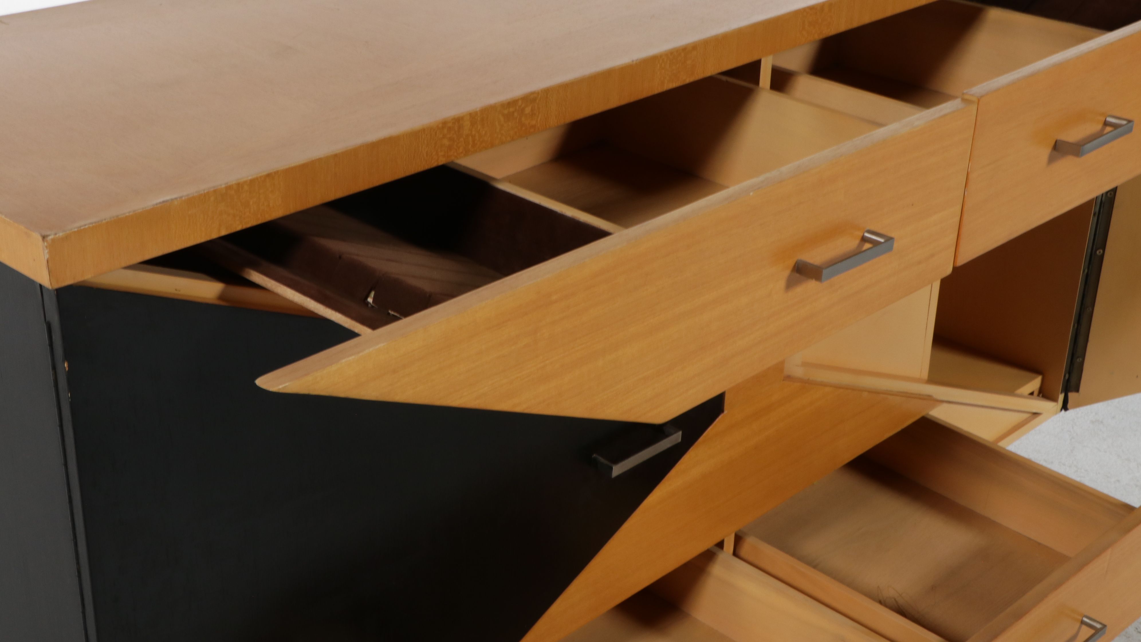 Mid Century Modern Inspired Geometric Buffet