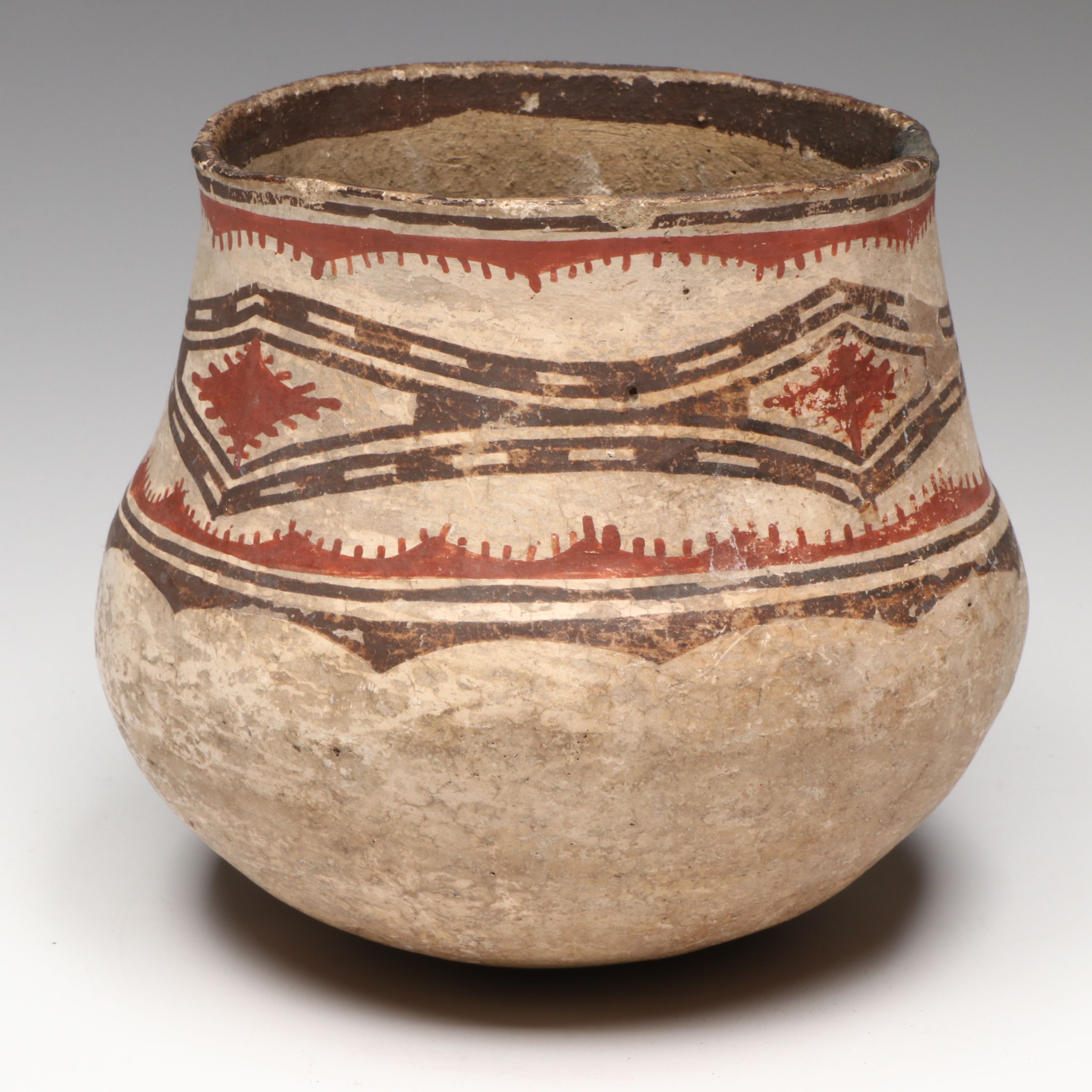 Casas Grande Polychrome Pottery Olla, Circa 1250 CE