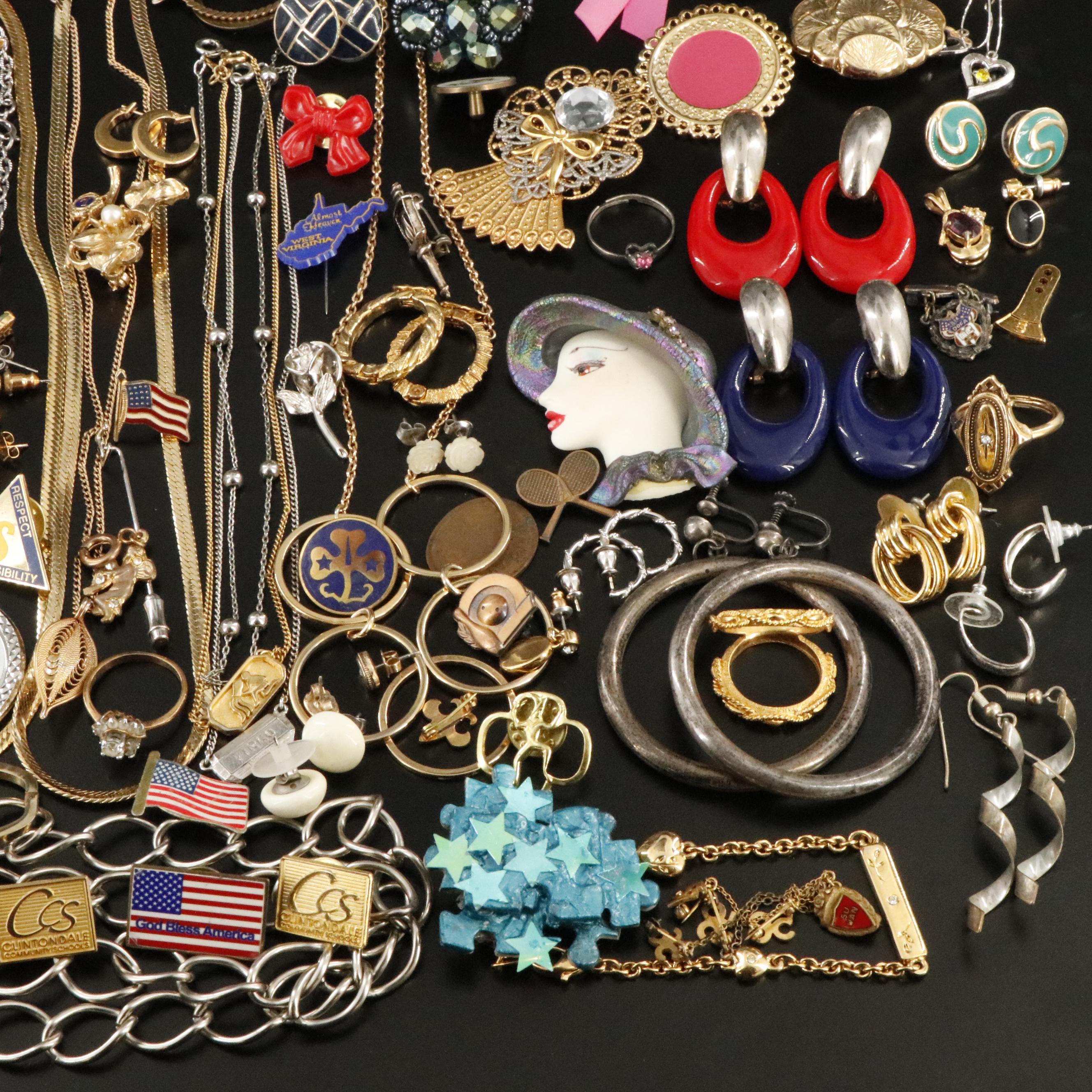 Vintage Costume Jewelry Assortment