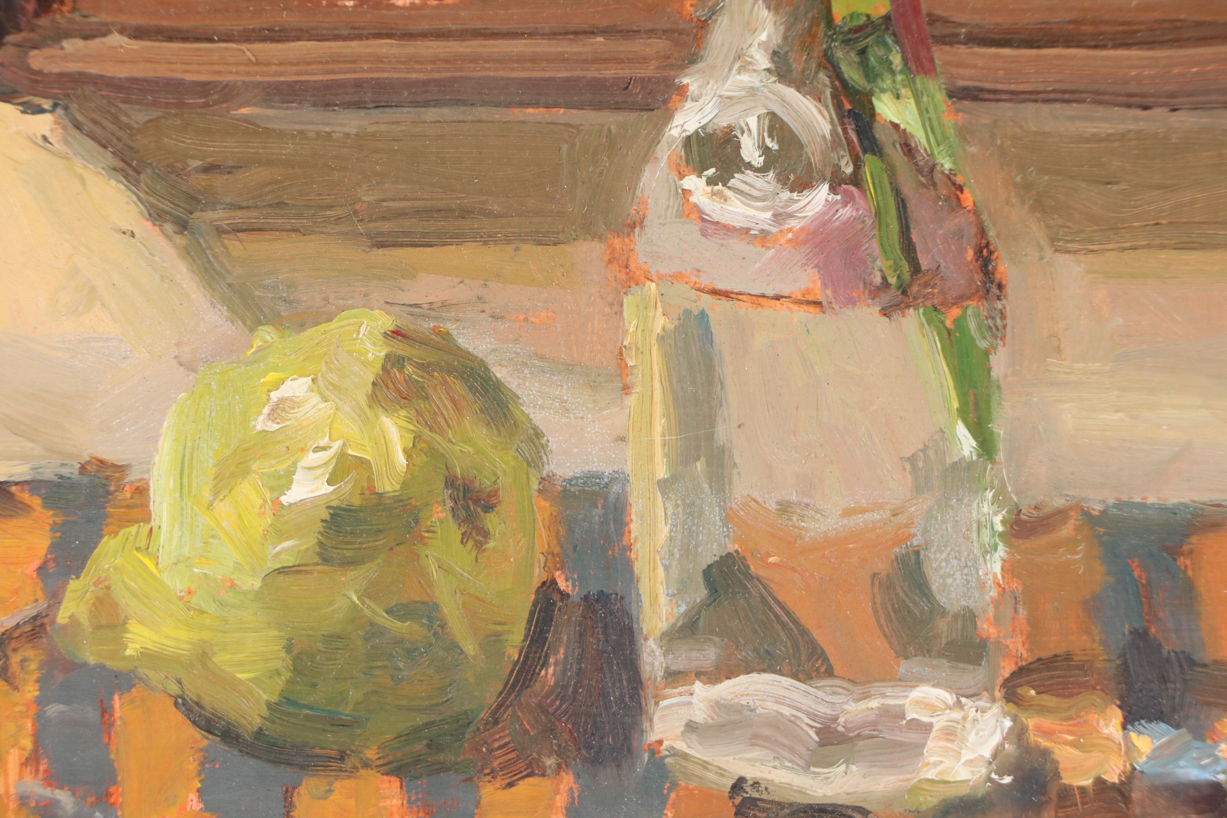 Richard Stalter Floral Still Life Oil Painting, 20th Century