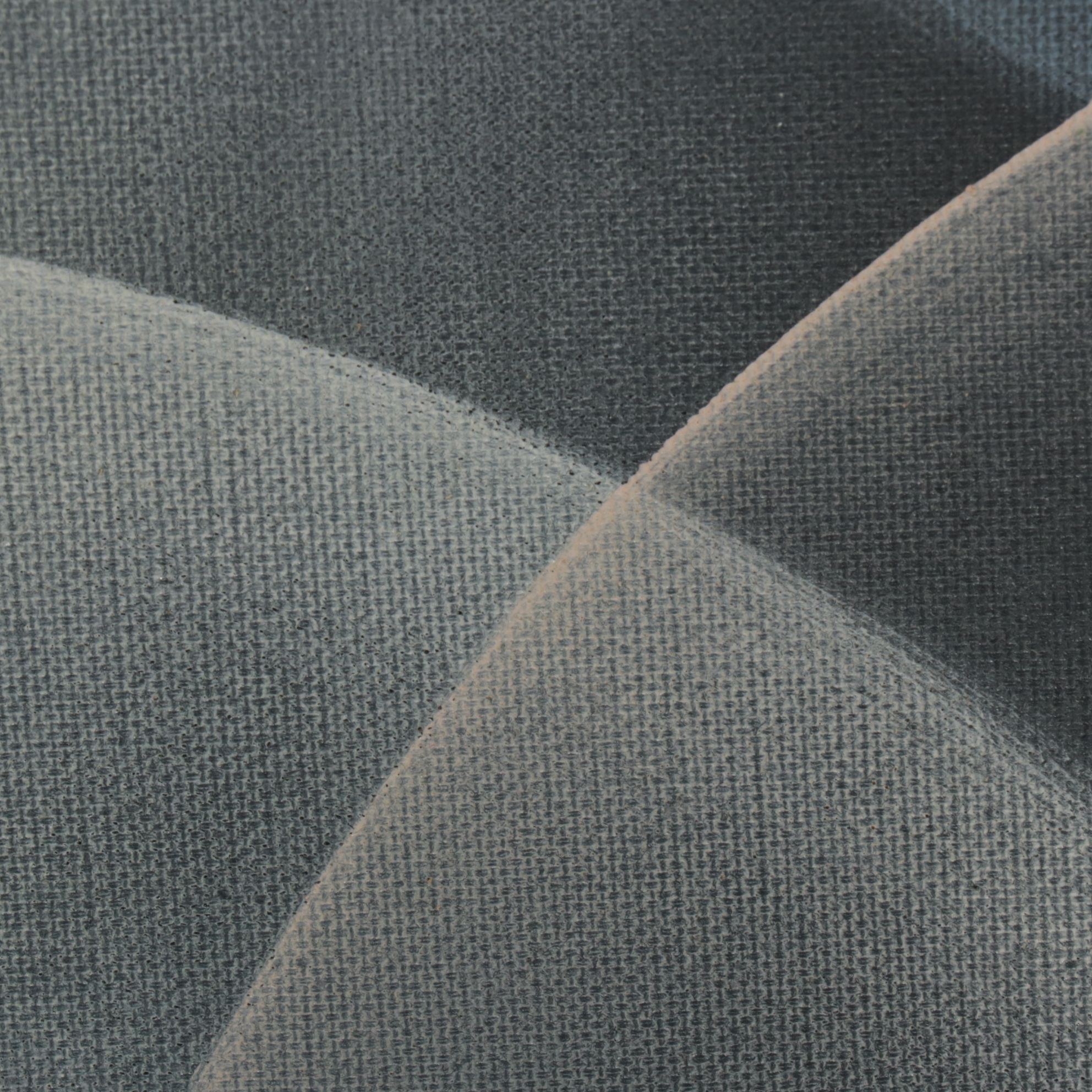 E. Lee Abstract Acrylic Painting of Pastel Eccentric Circles, Late 20th Century