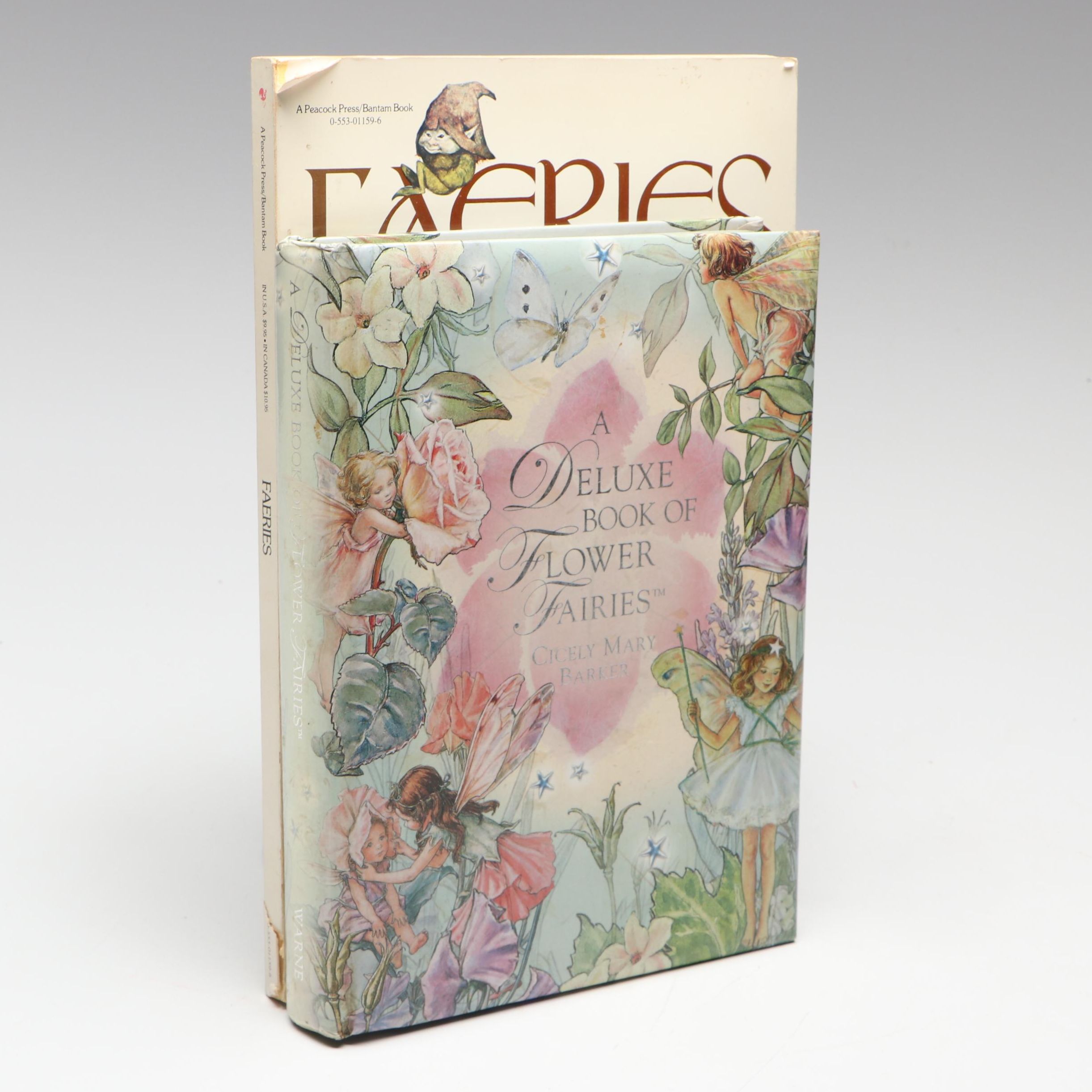 "A Deluxe Book of  Flower Fairies" and Other Fairy Illustration Book