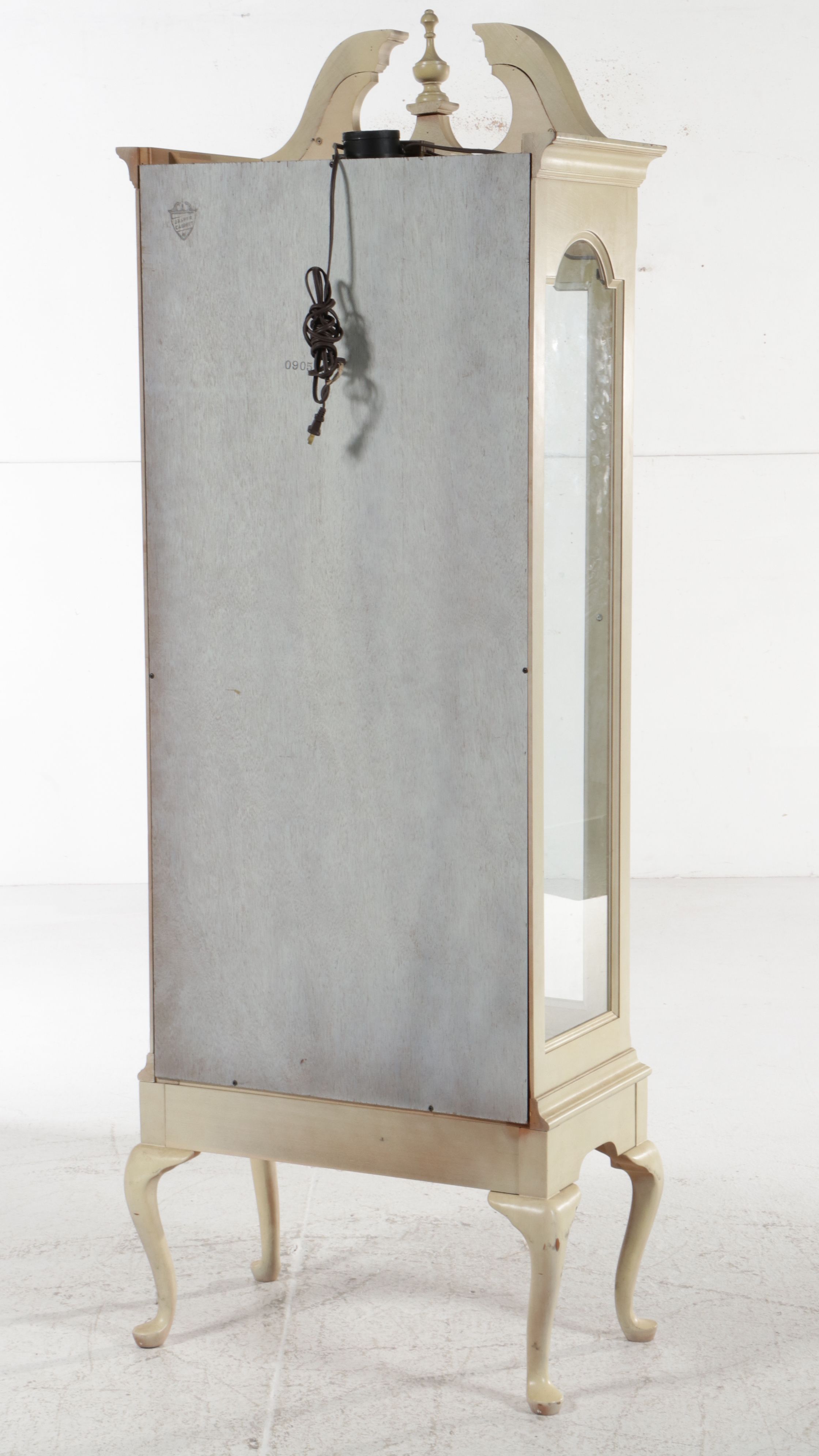 Jasper Cabinet Queen Anne Style Painted Display Cabinet