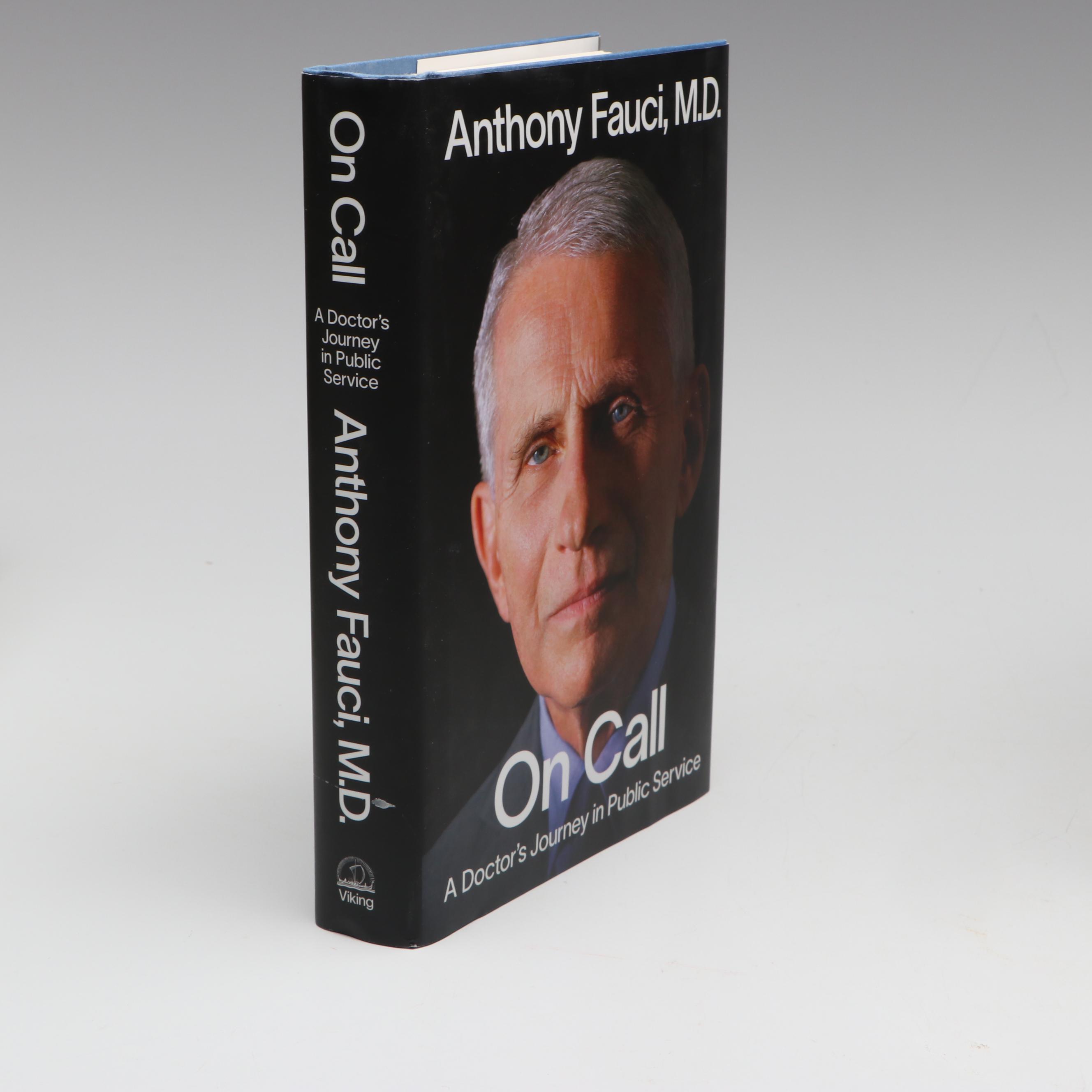 First Edition "On Call" by Anthony Fauci and More Nonfiction Books
