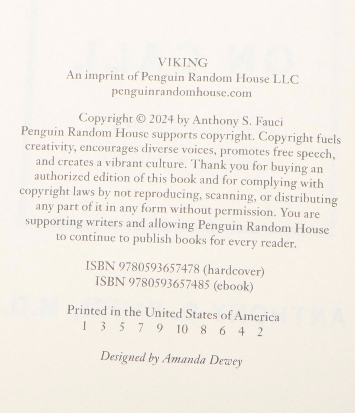 First Edition "On Call" by Anthony Fauci and More Nonfiction Books