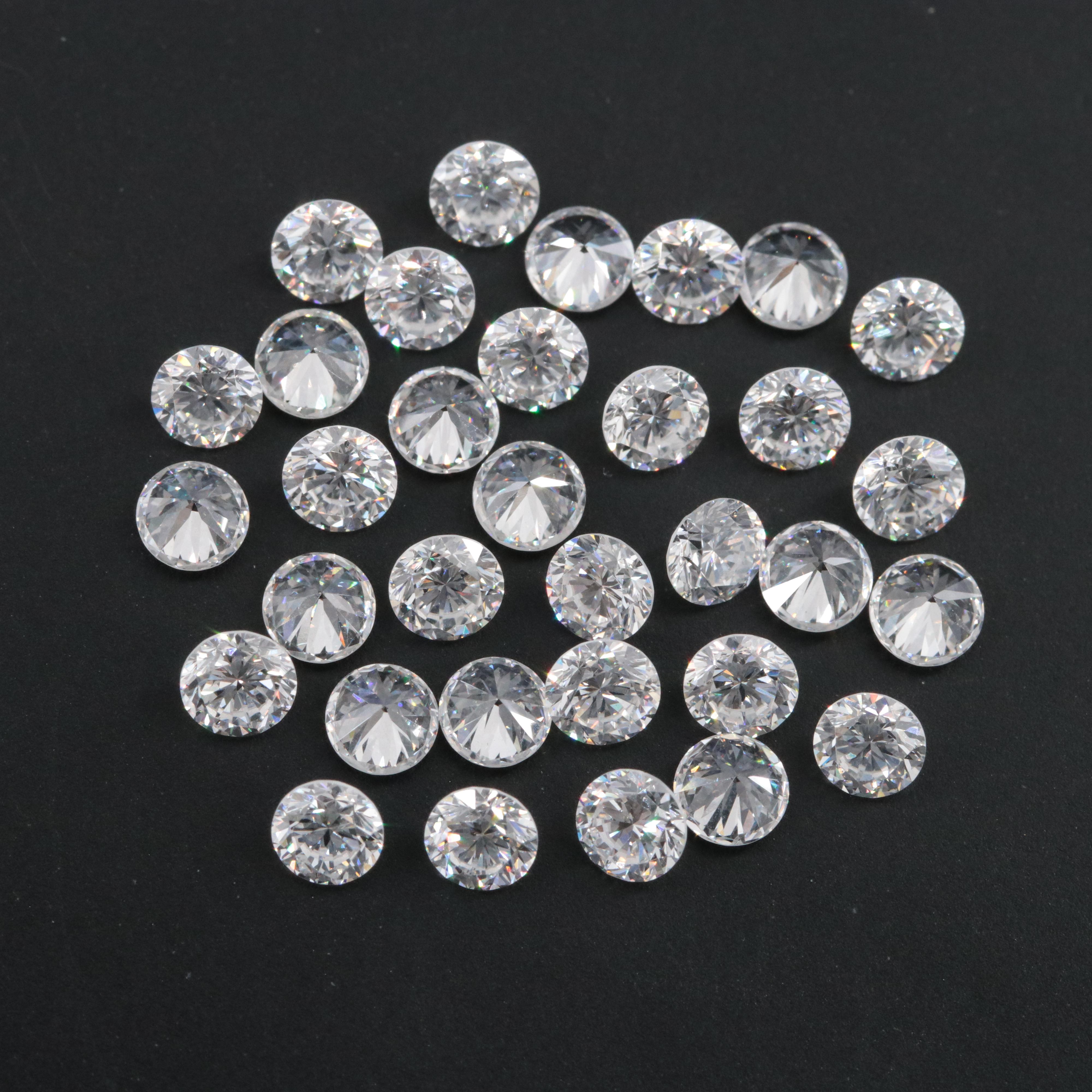 Loose 4.28 CTW Lab Grown Diamonds