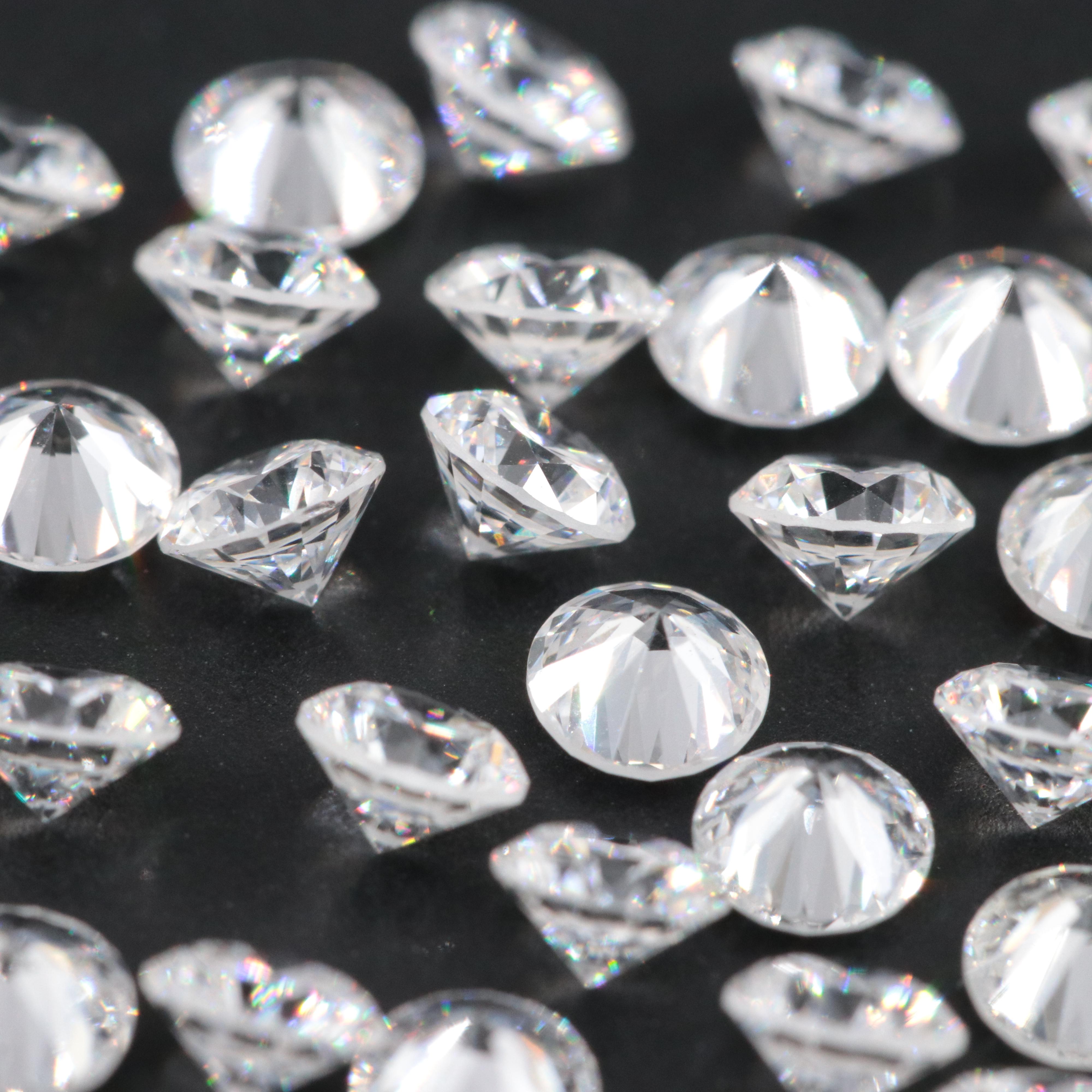 Loose 4.28 CTW Lab Grown Diamonds