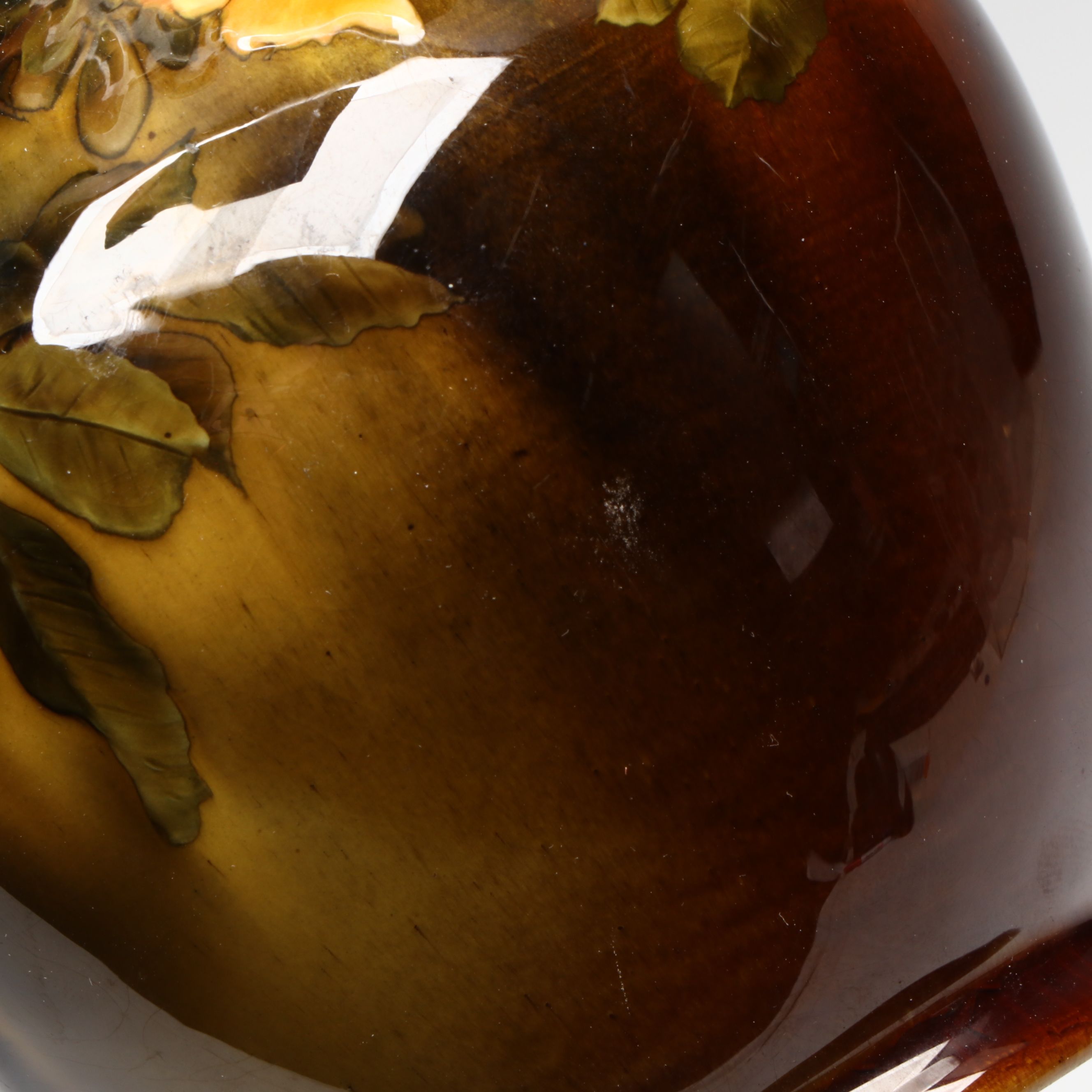 Harriette Rosemary Strafer for Rookwood Pottery Standard Glaze Ewer, 1890