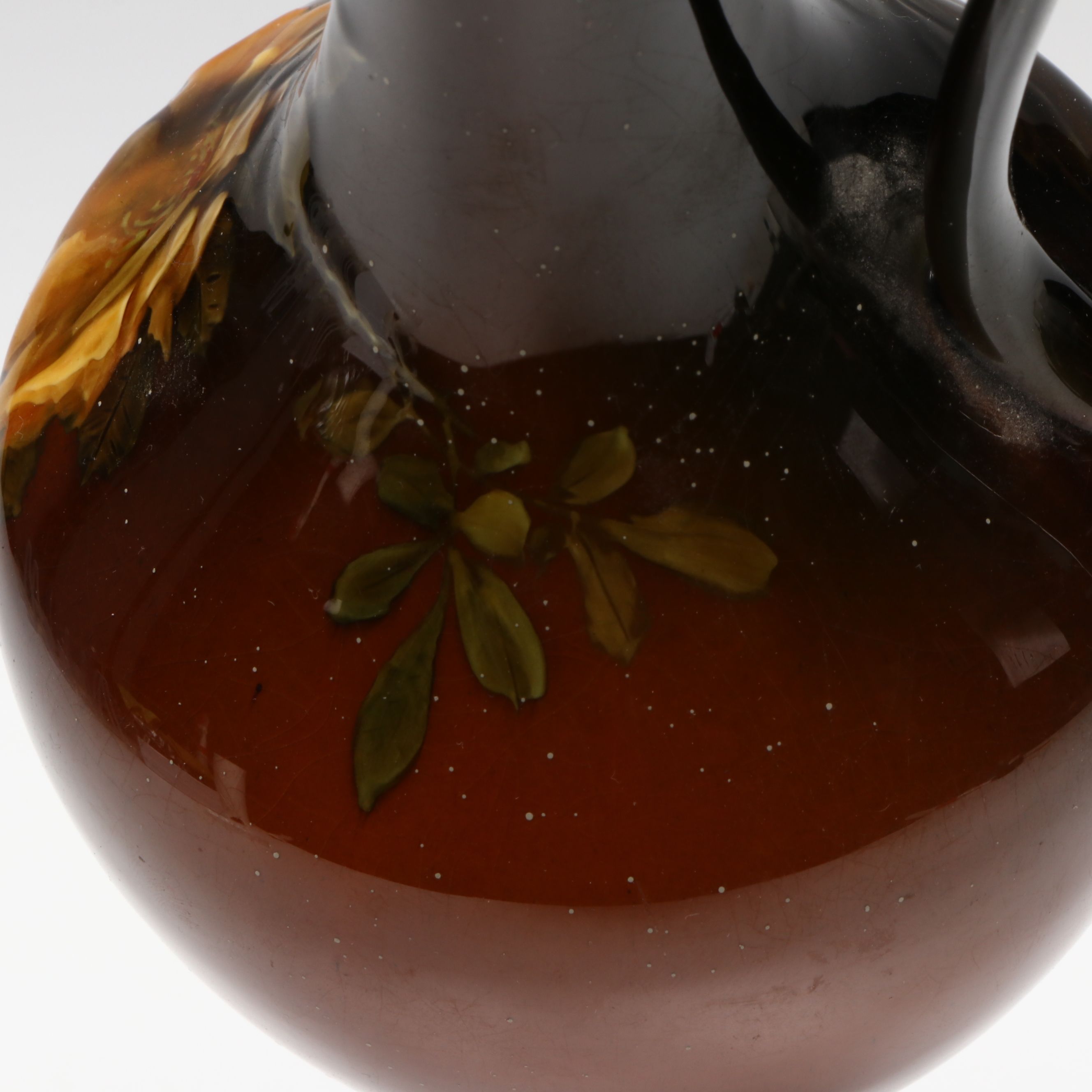 Harriette Rosemary Strafer for Rookwood Pottery Standard Glaze Ewer, 1890